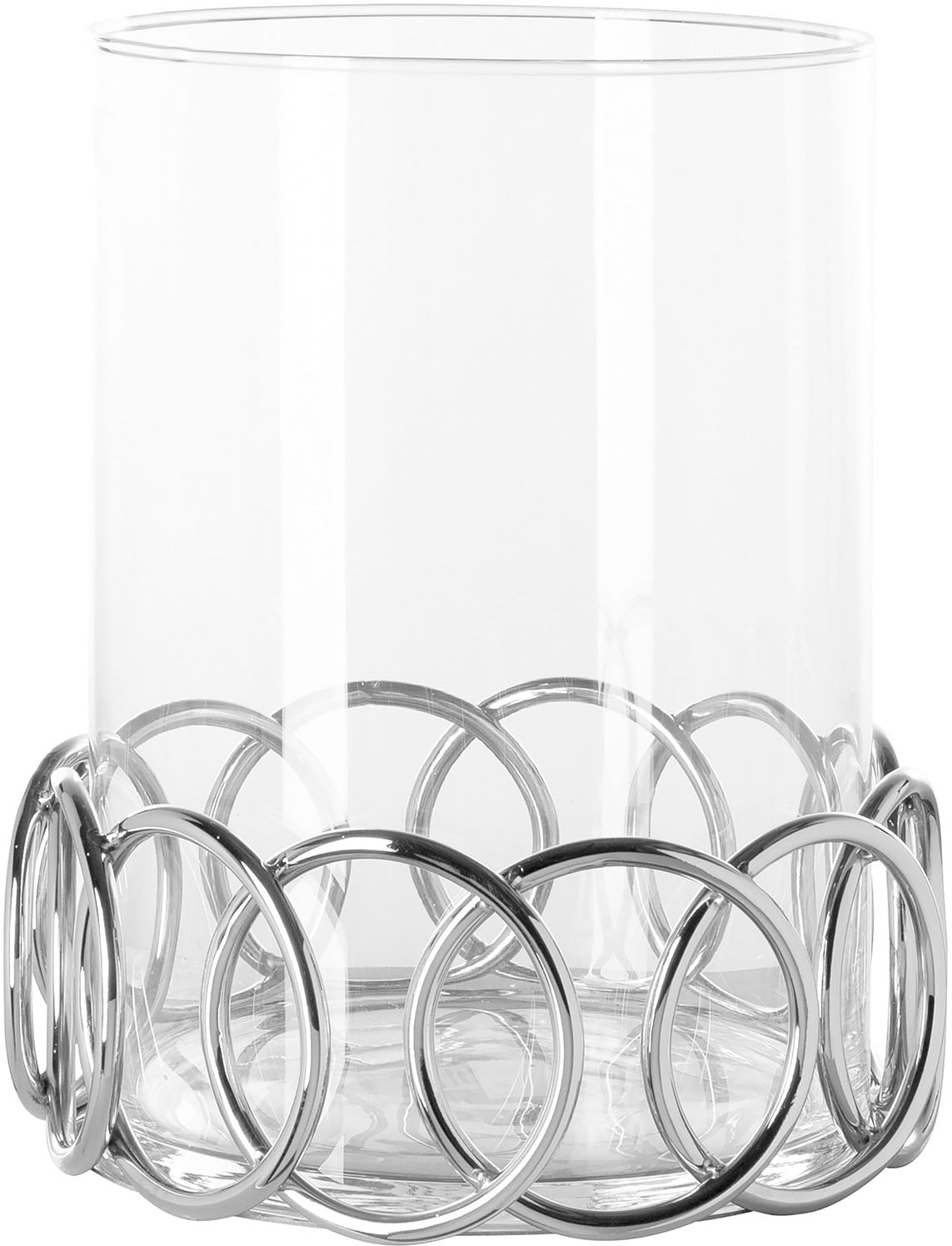 Edelstahl bestellen ca. Höhe aus auf Glaseinsatz, Fink St.), Rechnung (1 28,50 cm Kerzenhalter mit Windlicht »JUWEL«,