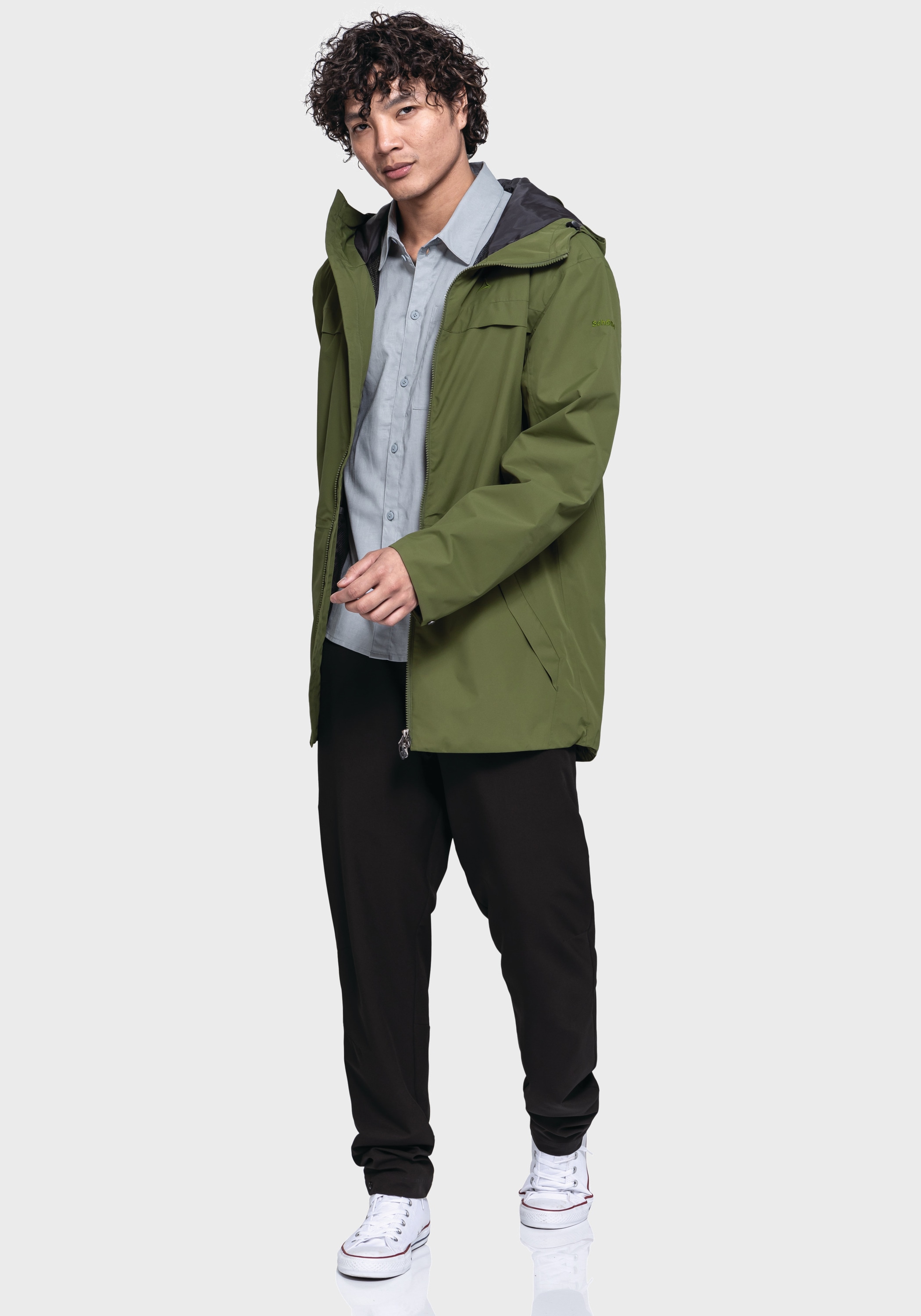 Schöffel Langjacke »Urban Parka Style Bohorok MNS«, mit Kapuze