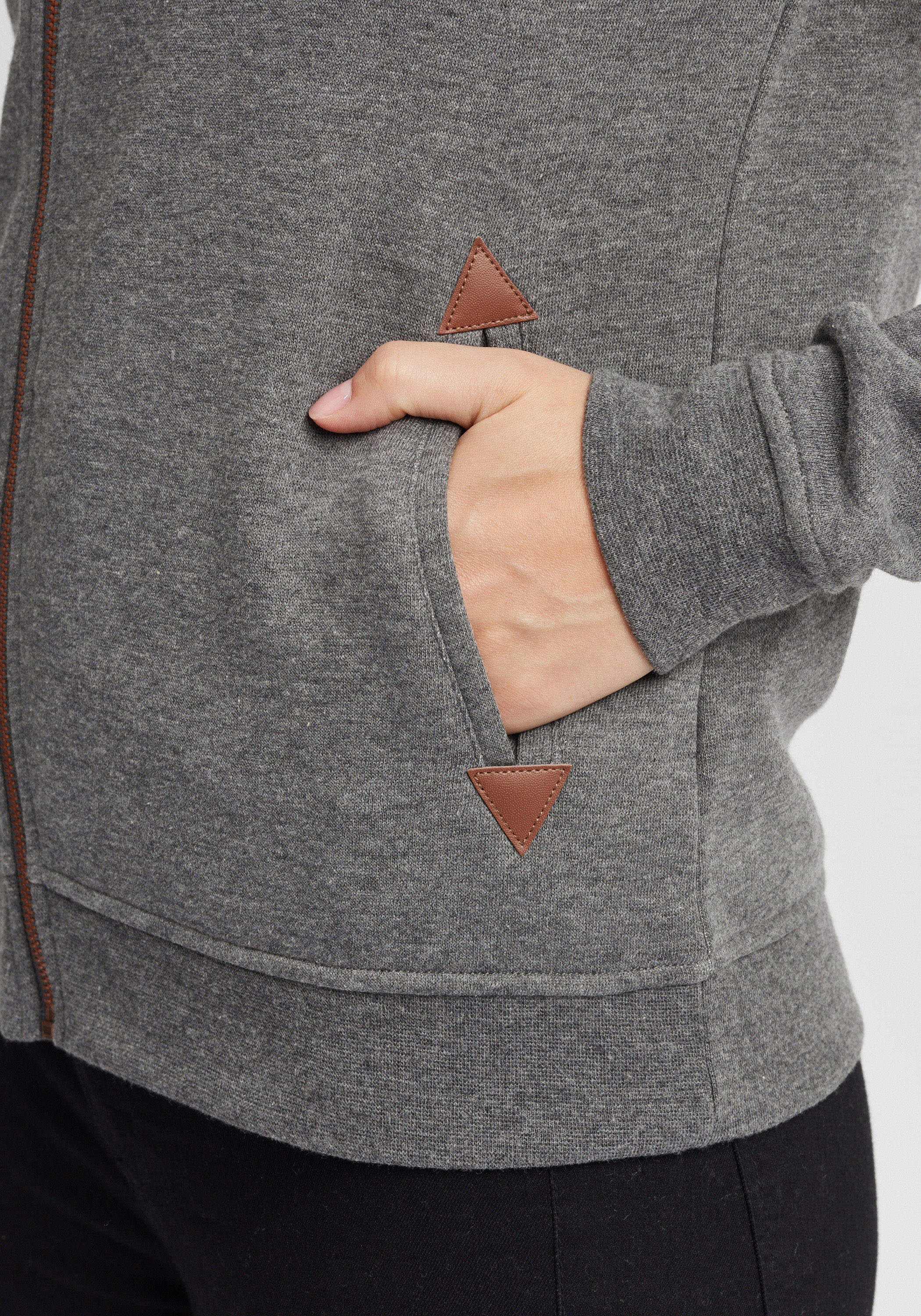 OXMO Kapuzensweatjacke »Kapuzensweatjacke OXVicky«