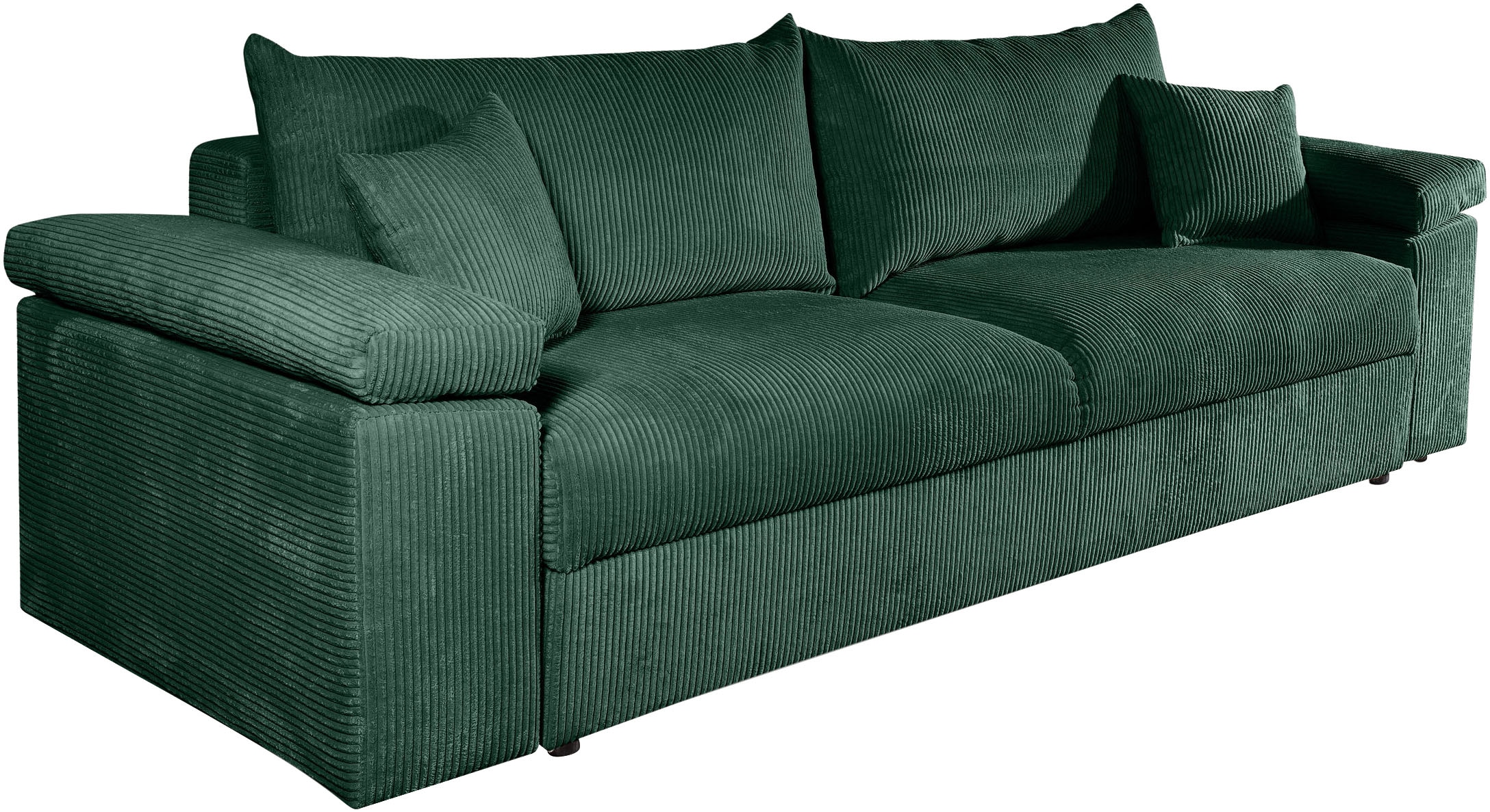 COLLECTION AB Schlafsofa »Mara, B: 249 cm, Liegefl. 139x195 cm« Dauer-Schlaffunktion, Bettkasten & Federkern, wahlweise mit Topper