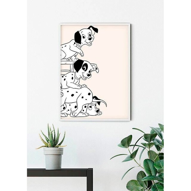 Komar Poster »101 Dalmatiner Playing«, Disney, (1 St.), Kinderzimmer,  Schlafzimmer, Wohnzimmer online kaufen | mit 3 Jahren XXL Garantie
