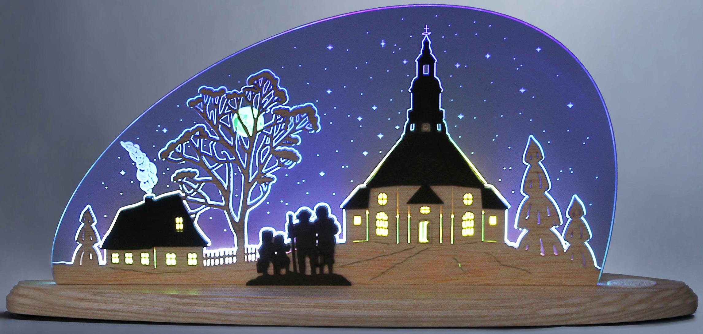 Weigla Lichterbogen bequem Weihnachtsdeko« »Seiffener Kirche, online kaufen