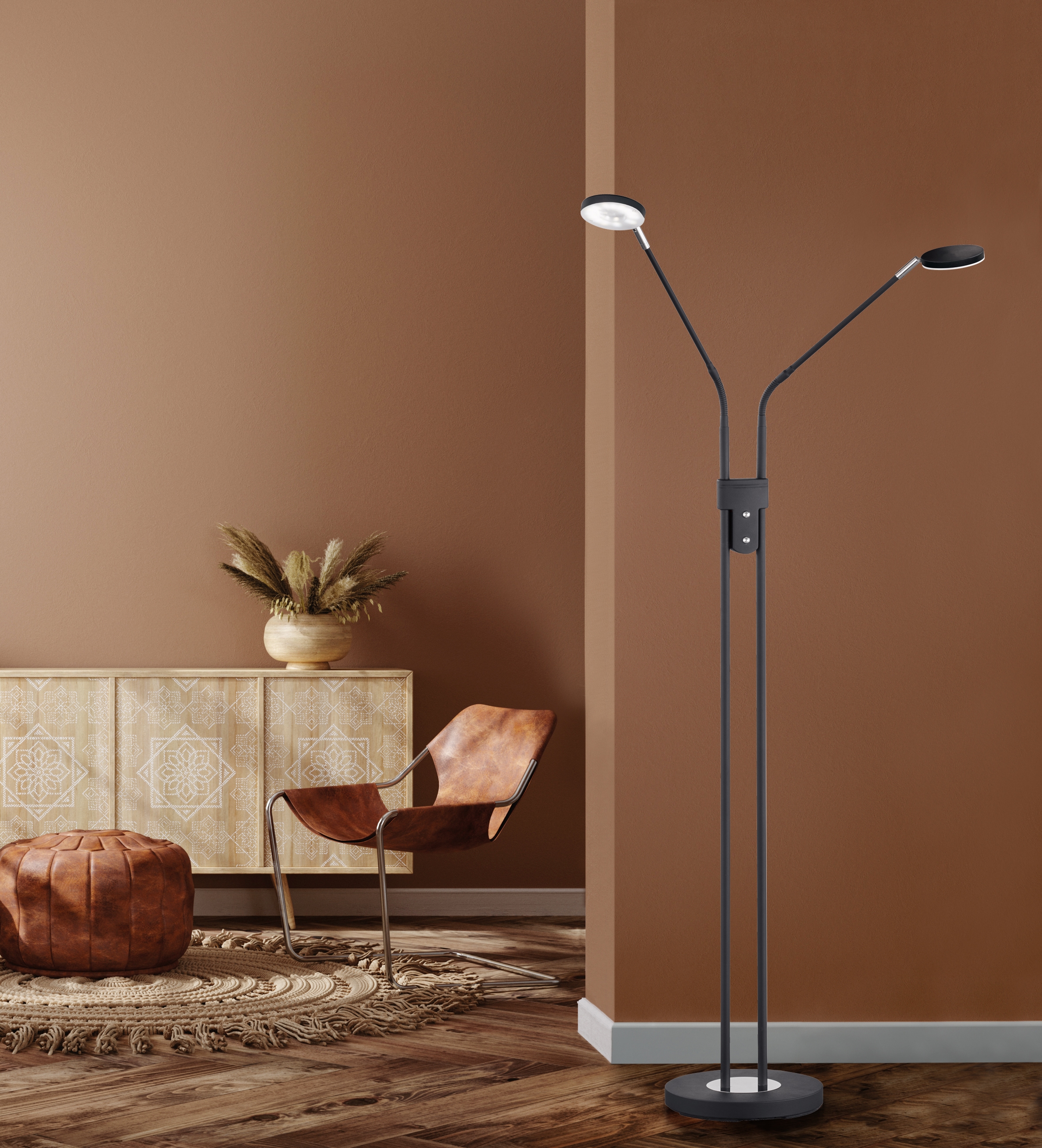 easy! BY FHL Stehlampe »Luna« LED-Modul 1 Stk. warmweiß - kaltweiß