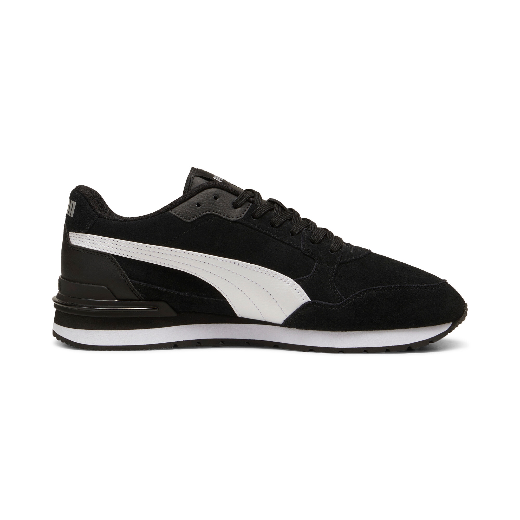 PUMA Sneaker »ST RUNNER V4 SD«  mit Retro-Style, Obermaterial aus Leder, SOFTFOAM+ Einlegesohle