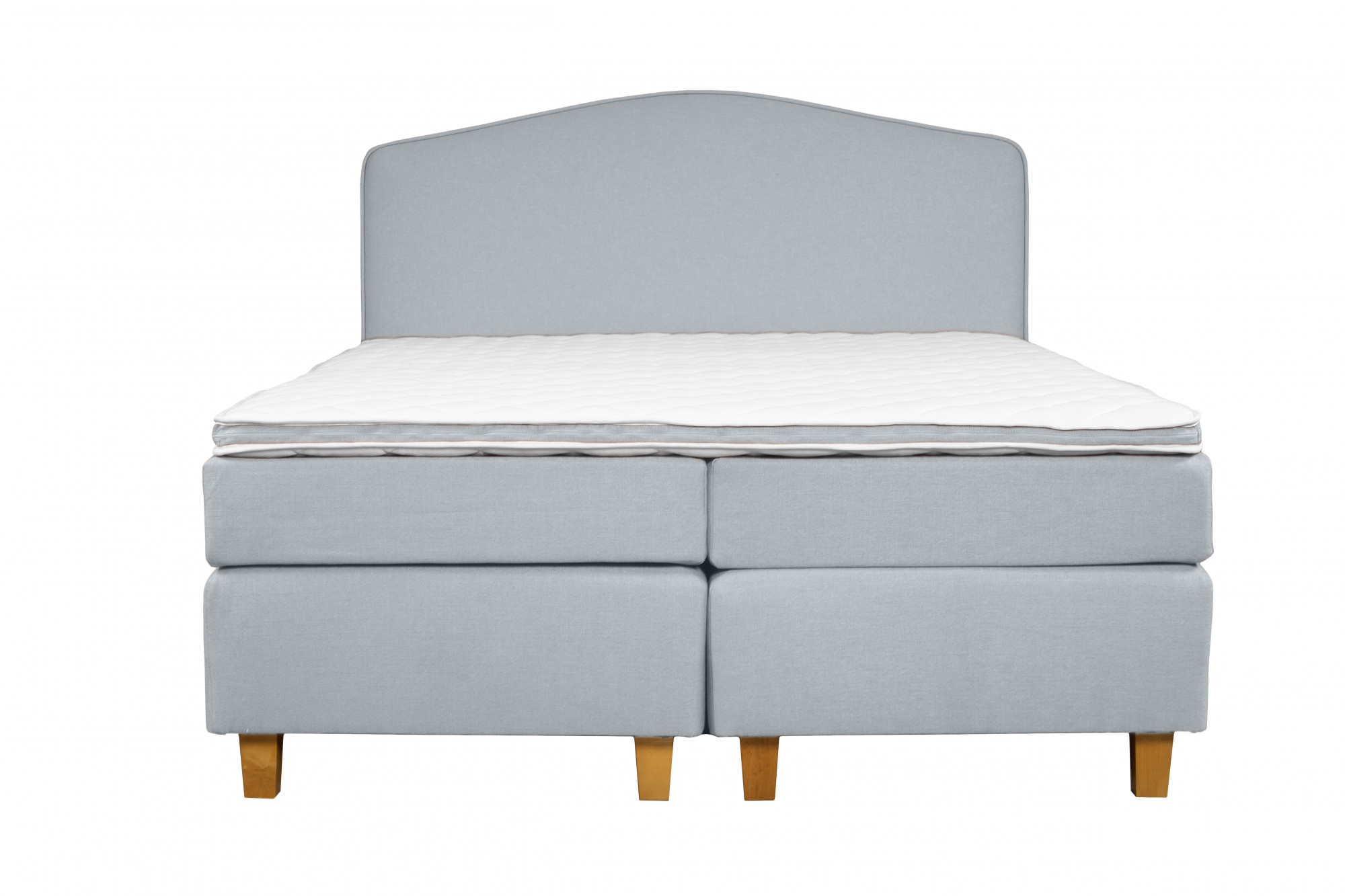 INOSIGN Boxspringbett »Jalma« Füße aus massiver Birke ; Inkl. Topper