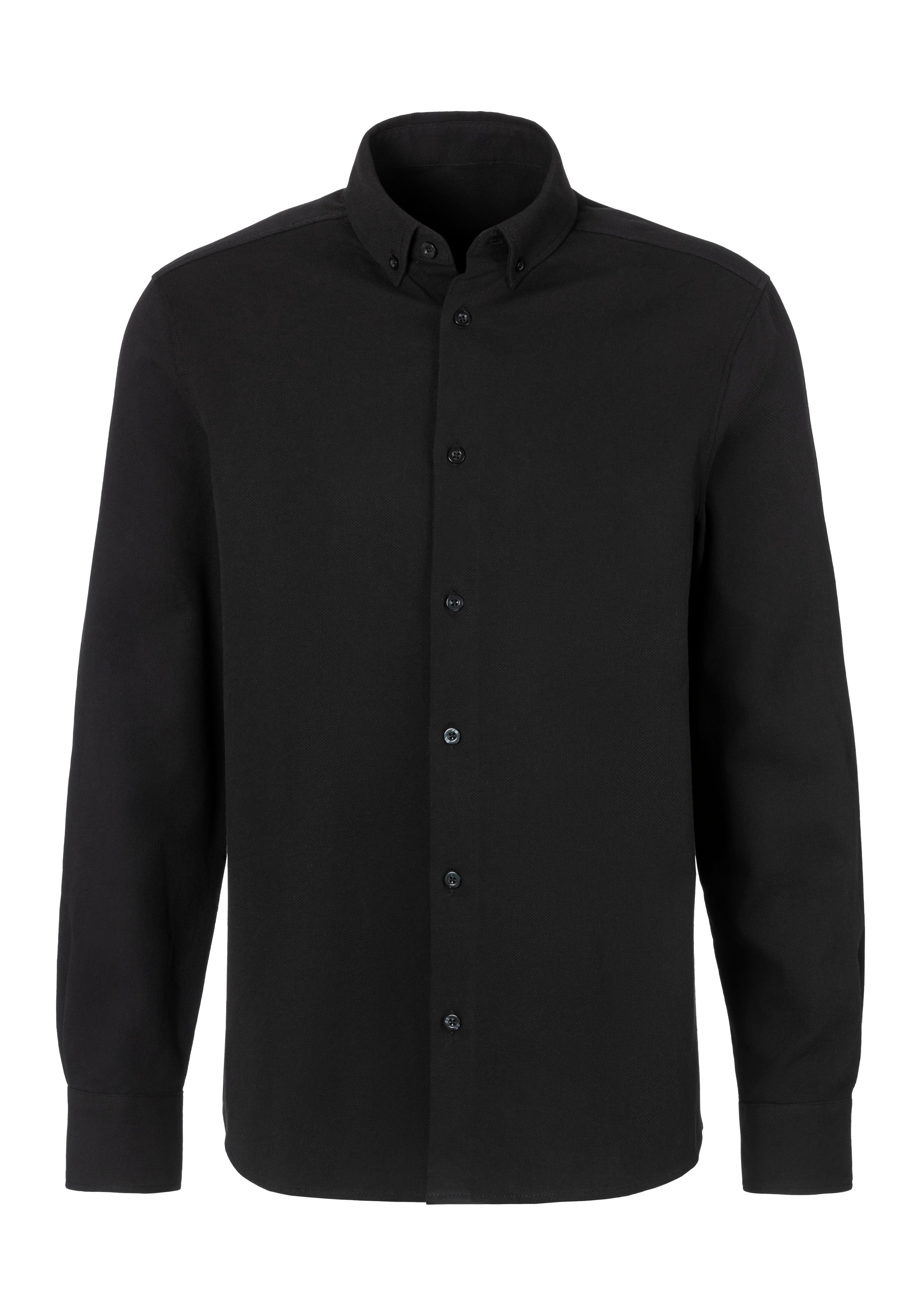 H.I.S Langarmhemd »Regular Fit« in hochwertiger Struktur Optik