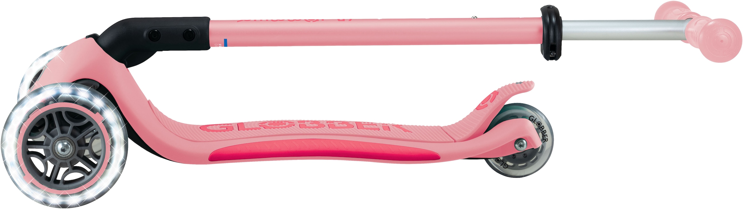 Globber Tretroller »ELITE LIGHTS, mit Leuchtrollen«