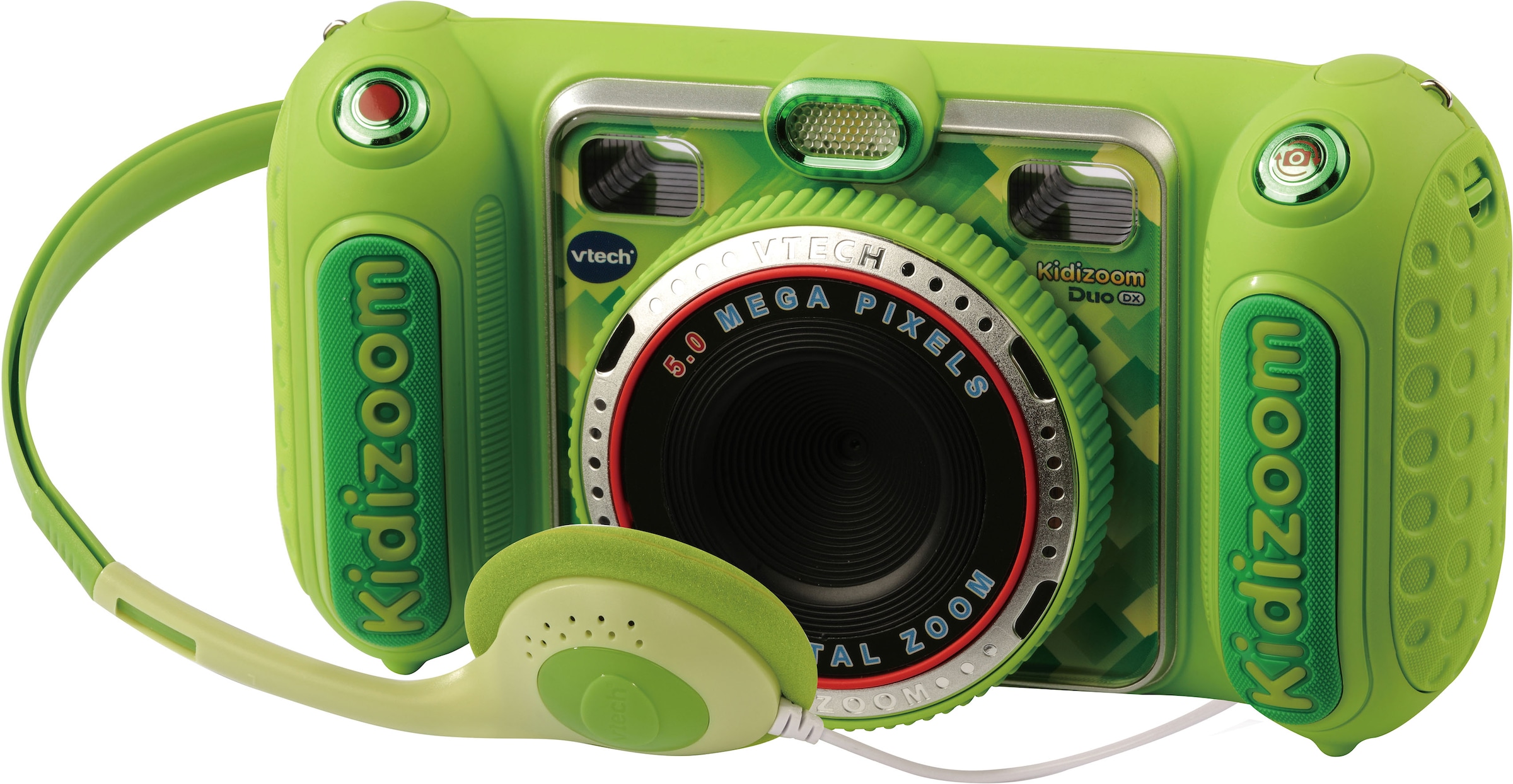 Vtech® Kinderkamera »Kidizoom Duo DX, Kopfhörer inklusive MP, 5 grün«, bei