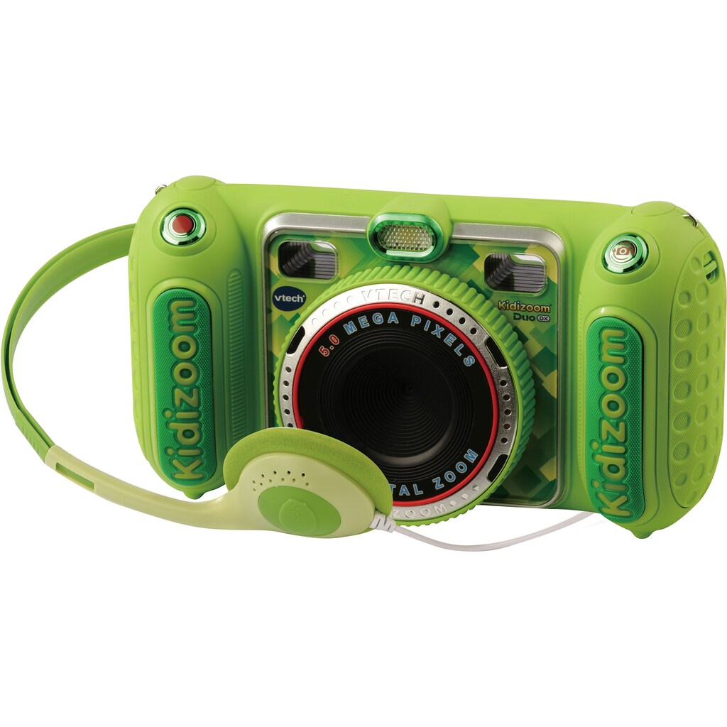 Vtech® Kinderkamera »Kidizoom Duo DX, grün«, 5 MP, inklusive Kopfhörer