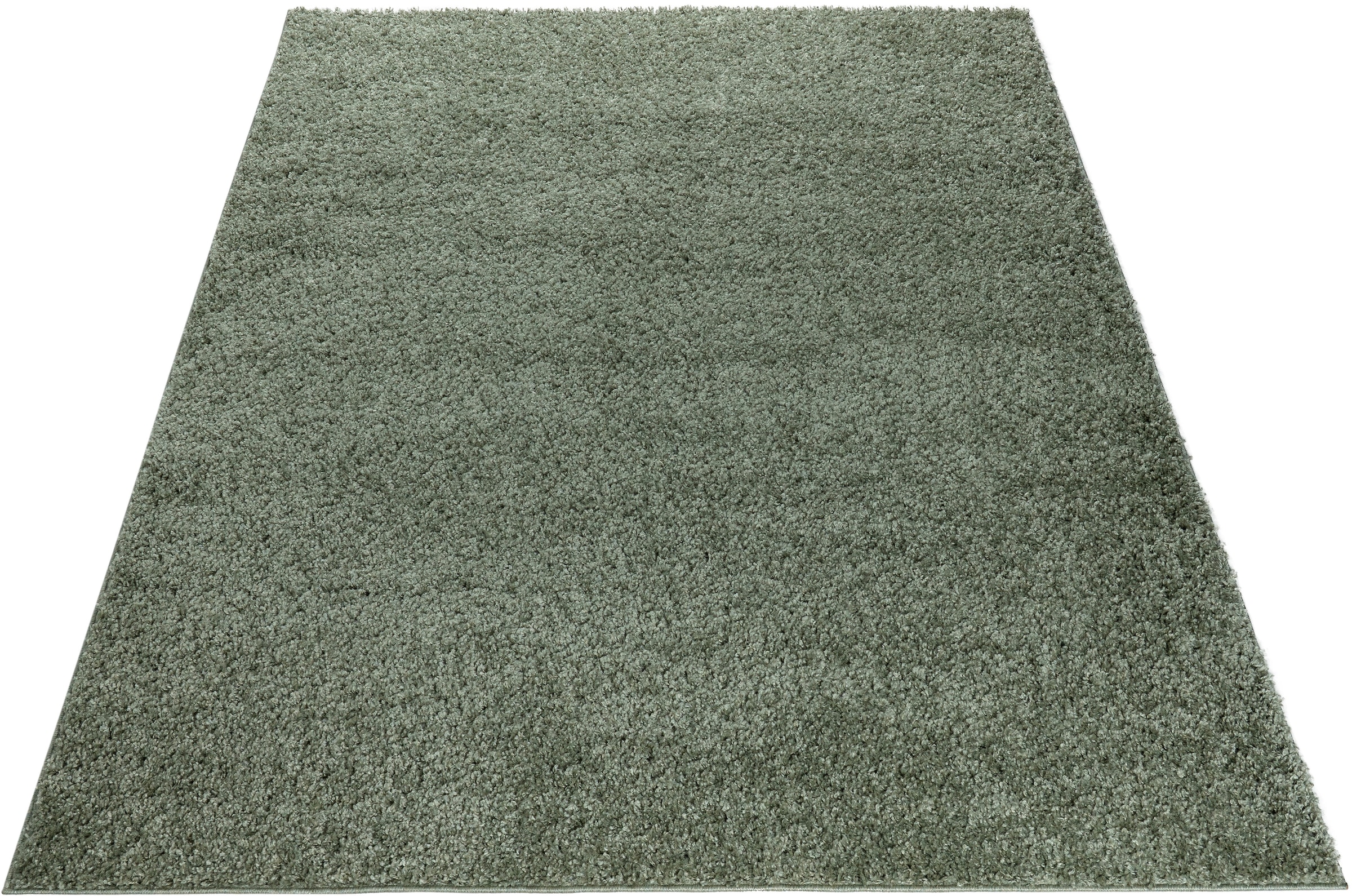 Bruno Banani Hochflor-Teppich »Shaggy Soft« rechteckig 30 mm Höhe gewebt, Uni Farben, besonders weich und kuschelig, Kundenliebling