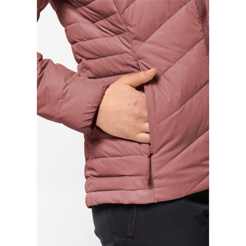 Jack Wolfskin Daunenjacke »TUNDRA DOWN HOODY W«, mit Kapuze