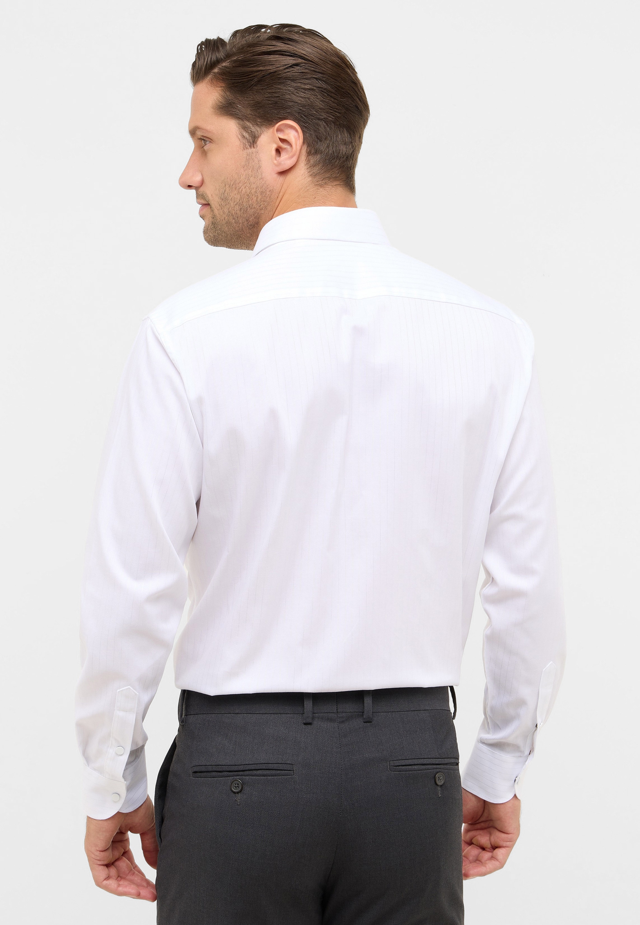 Eterna Langarmhemd »MODERN FIT« EASY IRON (bügelleicht)