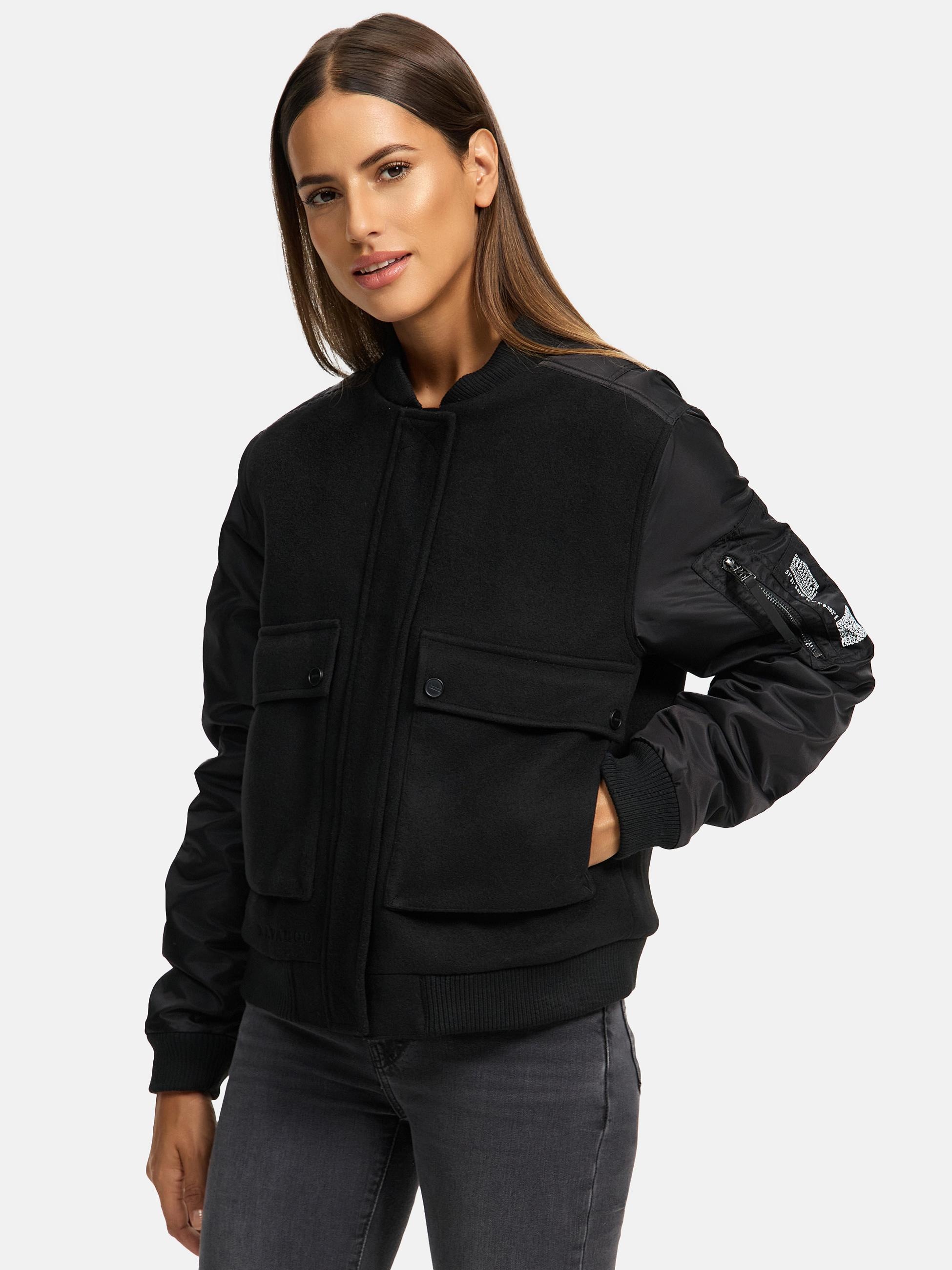 Navahoo Bomberjacke »Bomberjacke Willstehaben 14«