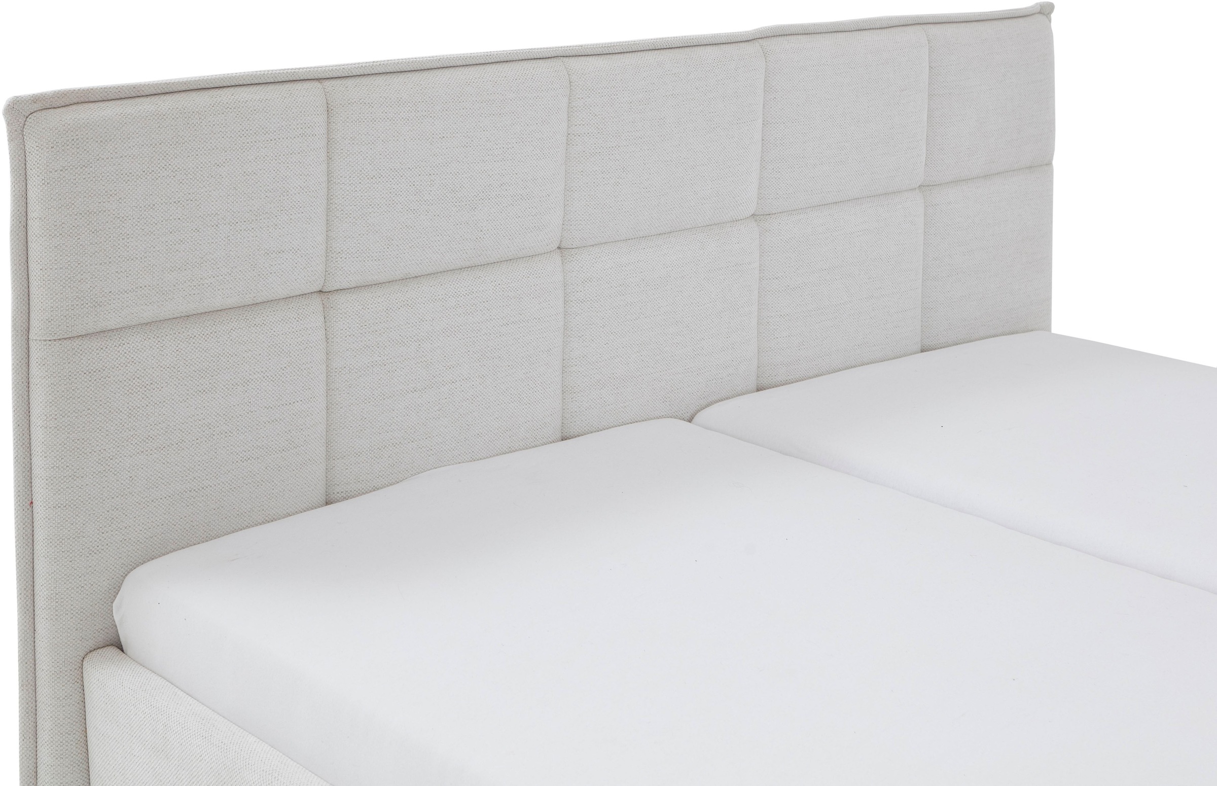 meise.möbel Polsterbett »Paulo wahlweise mit Bettkasten, erhältlich in den Breiten 160 & 180cm« wahlweise mit Holz- oder Metallfuß