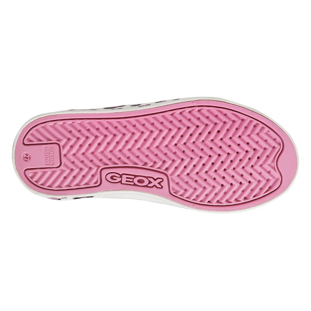 Geox Kids Sneaker »JR CIAK GIRL Minnie Mouse«, mit gemustertem Gummizug