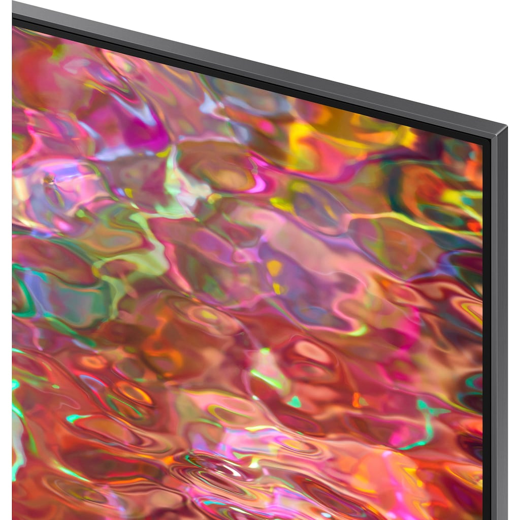 Samsung QLED-Fernseher »85" QLED 4K Q80B (2022)«, 214 cm/85 Zoll, Smart-TV, Quantum Processor 4K-Quantum HDR 1500-Sumpreme UHD Dimming