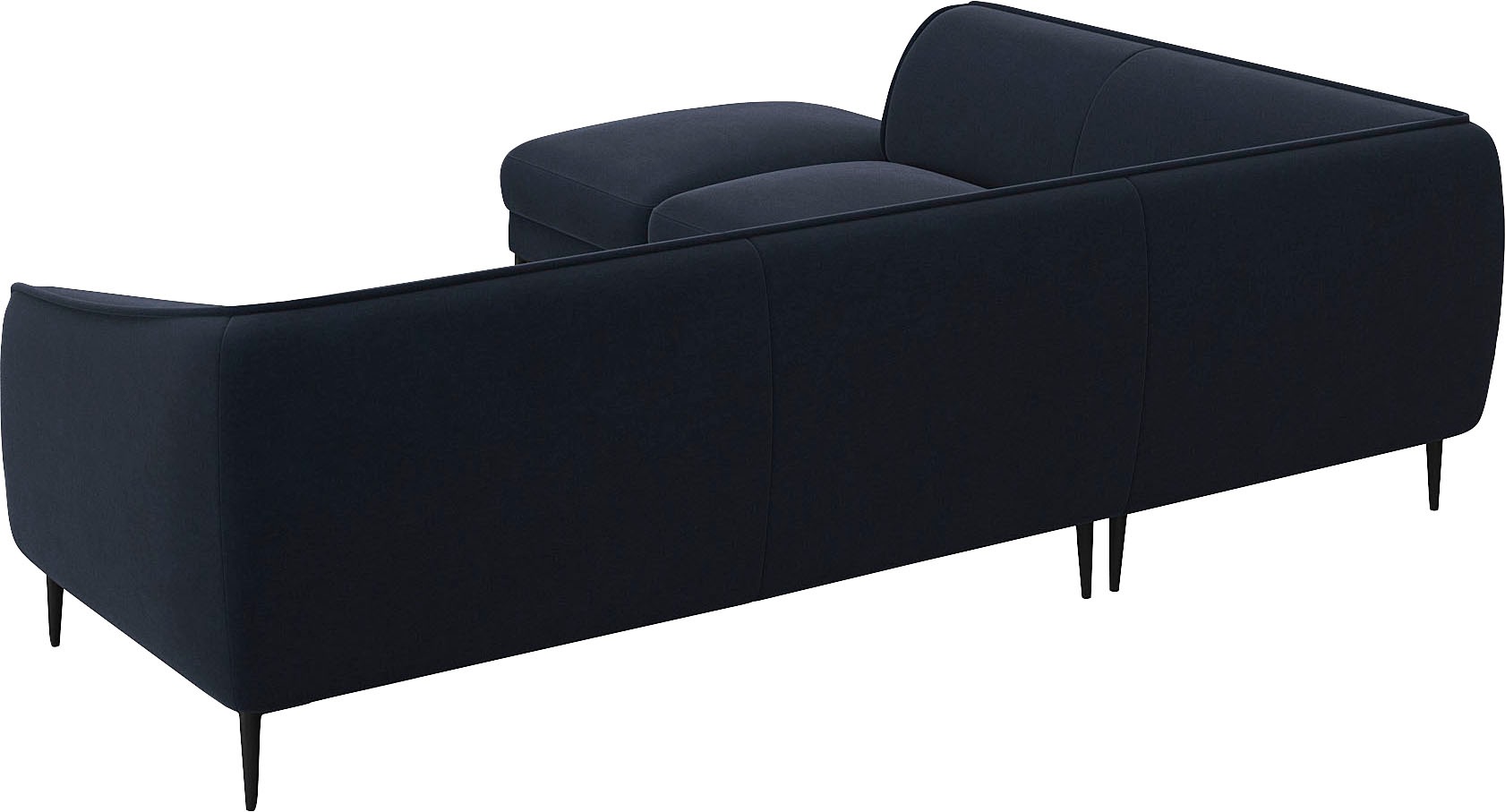FLEXLUX Ecksofa »Belle Designsofa, L-Form, B/T 268/209 cm«, Skandinavisches Design, In hochwertiger Verarbeitung
