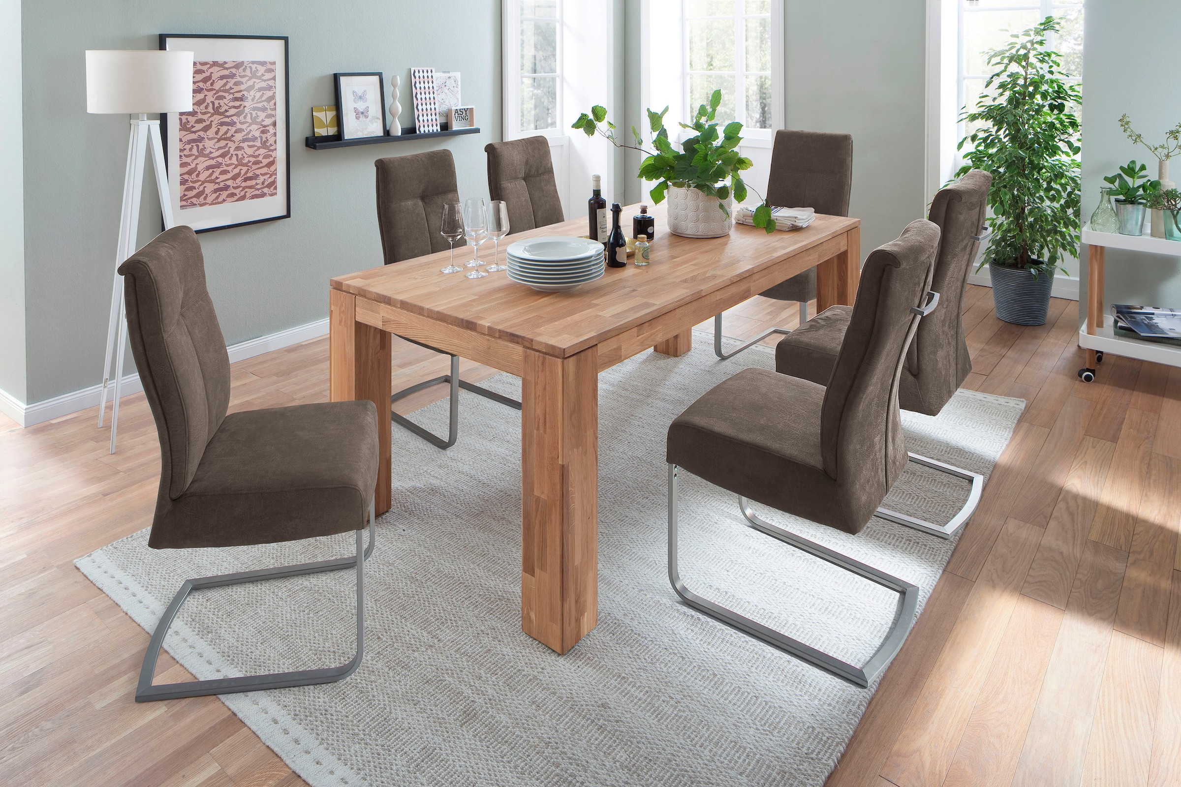 MCA furniture Freischwinger »Talena«, (Set), 2 St., Stuhl belastbar bis 120 Kg