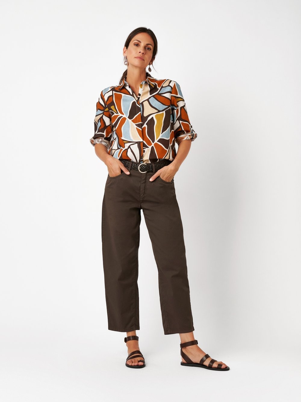 TONI Stoffhose »LIV BARREL«  mit Stretch
