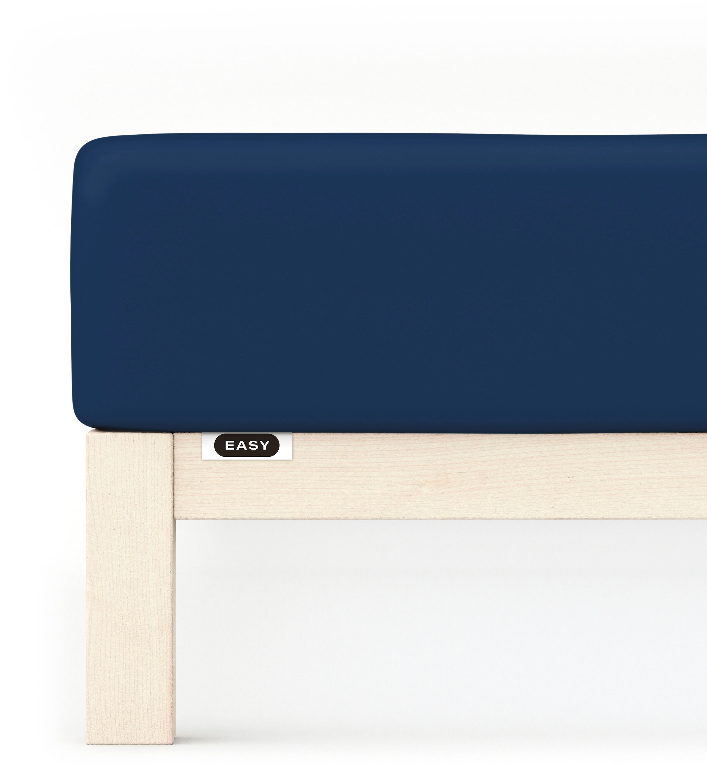 Schlafgut Spannbettlaken »EASY JERSEY ELASTHAN Bettlaken, 170 g/m², 95% Baumwolle, 5% Elasthan« Spannbettlaken bis 30 cm Höhe, bügelfrei, pflegeleicht, perfekter Sitz