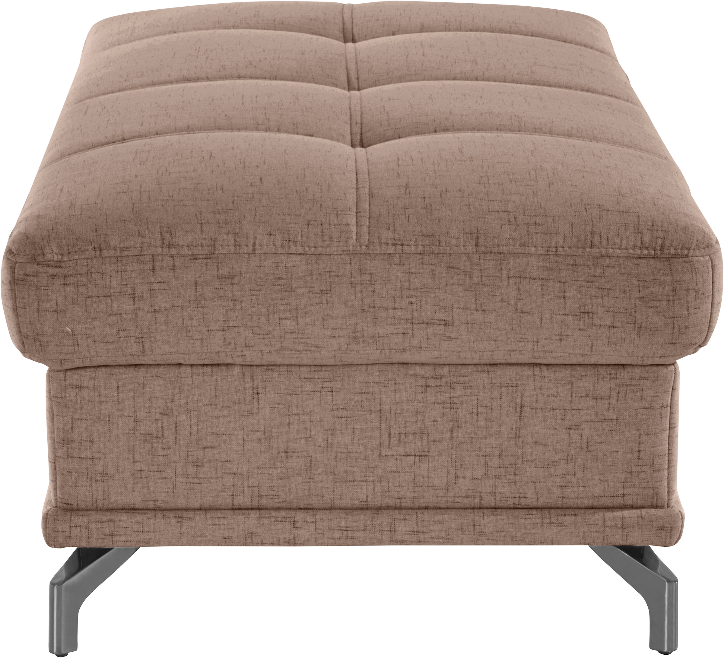 PLACES OF STYLE Polsterhocker »Costello, B: 133 cm« individuell zu kombinieren, Federkern