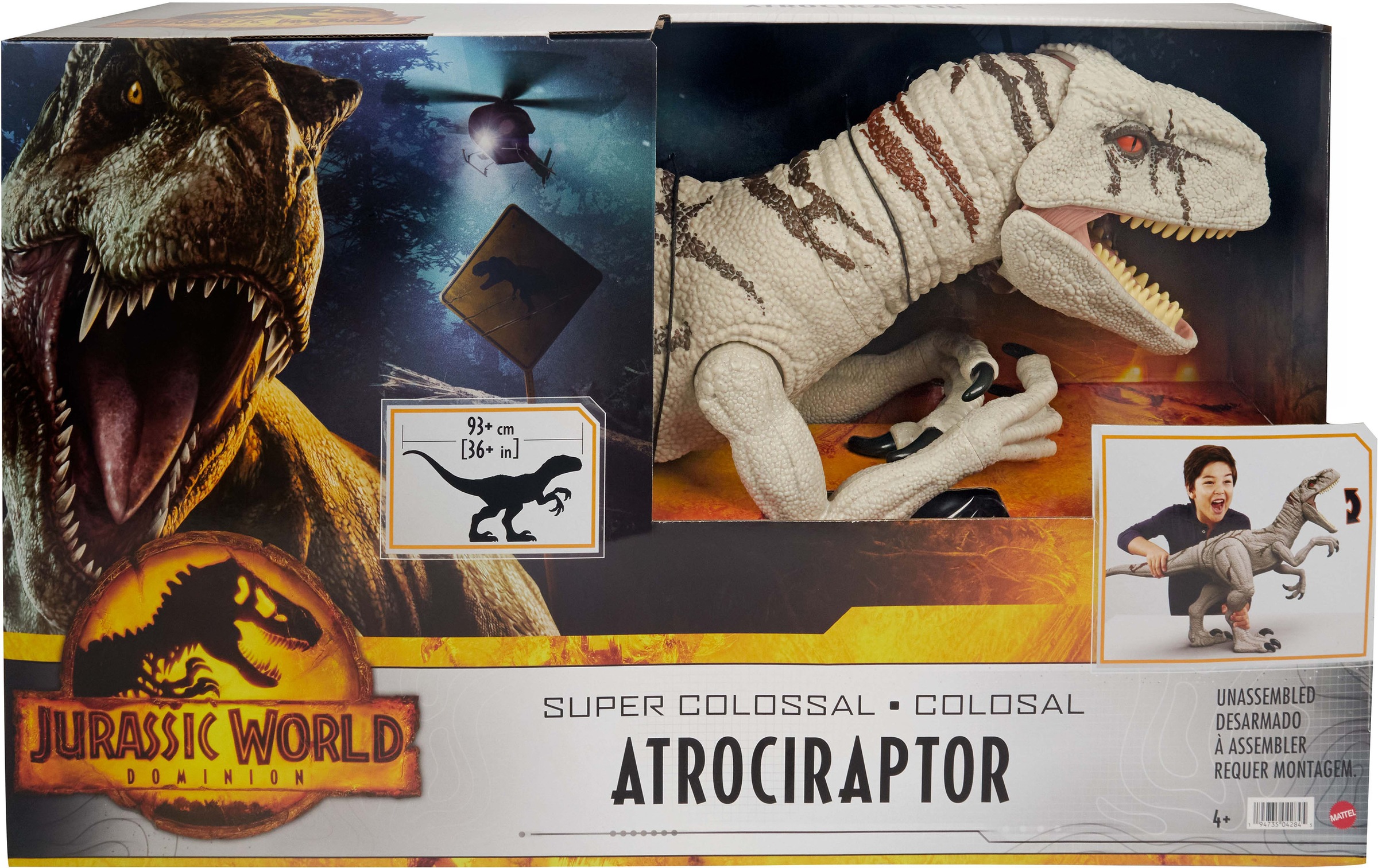 Mattel® Spielfigur »Jurassic World, Riesen-Atrociraptor«, Jurassic World: Ein neues Zeitalter