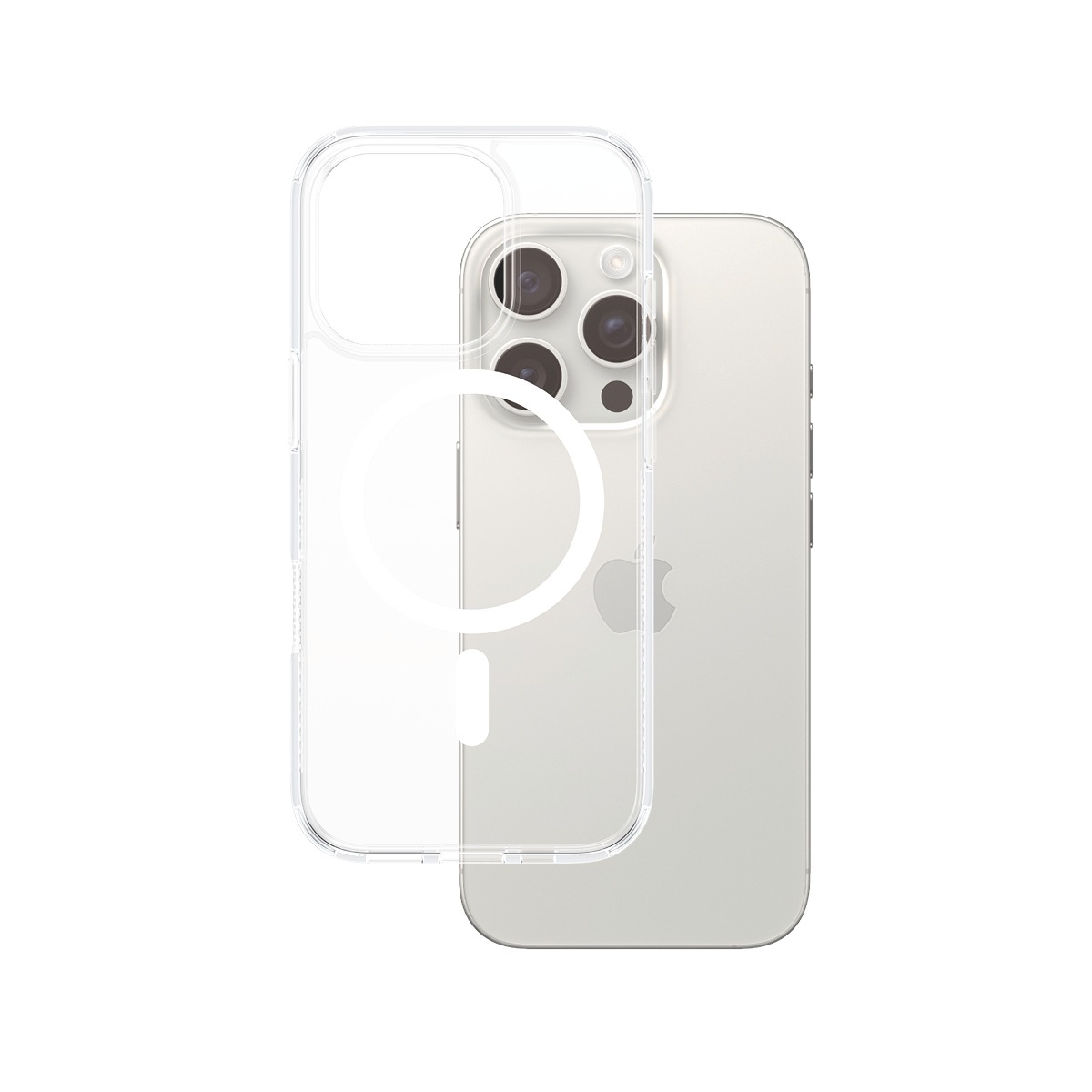 CARE by PanzerGlass Handyhülle »HardCase mit MagSafe für Apple iPhone 16 Pro« Backcover, Schutzhülle, Handyschutzhülle, Case, Schutzcase, stoßfest