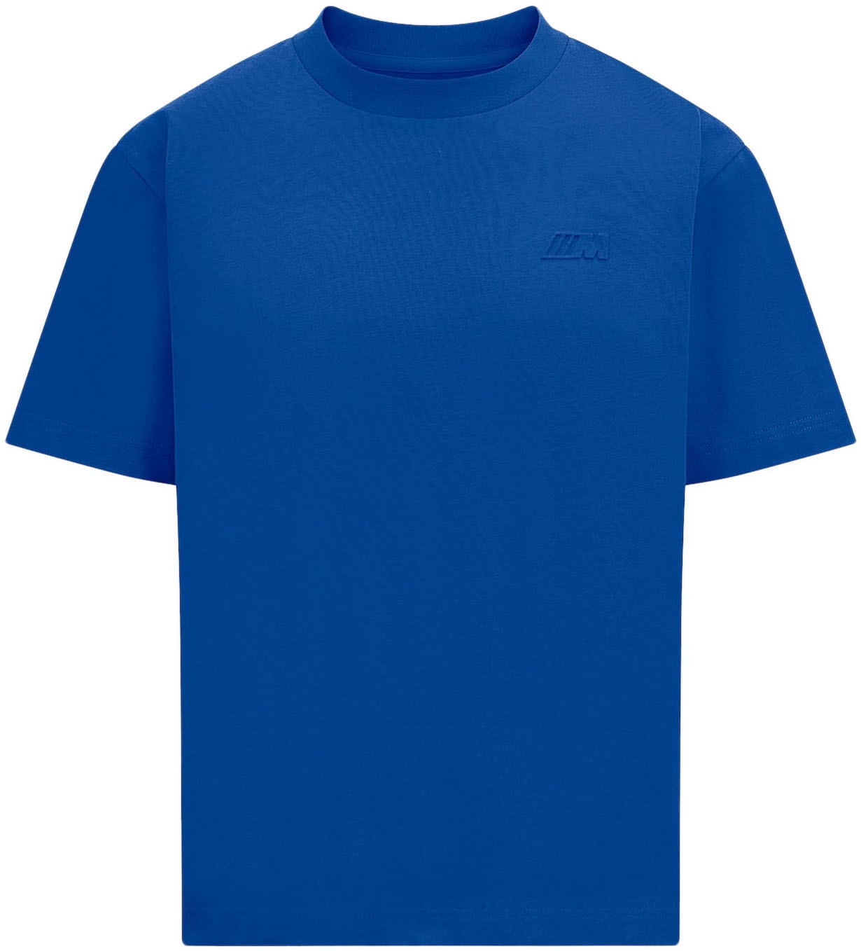 BMW T-Shirt, mit Logostickerei auf Brusthöhe