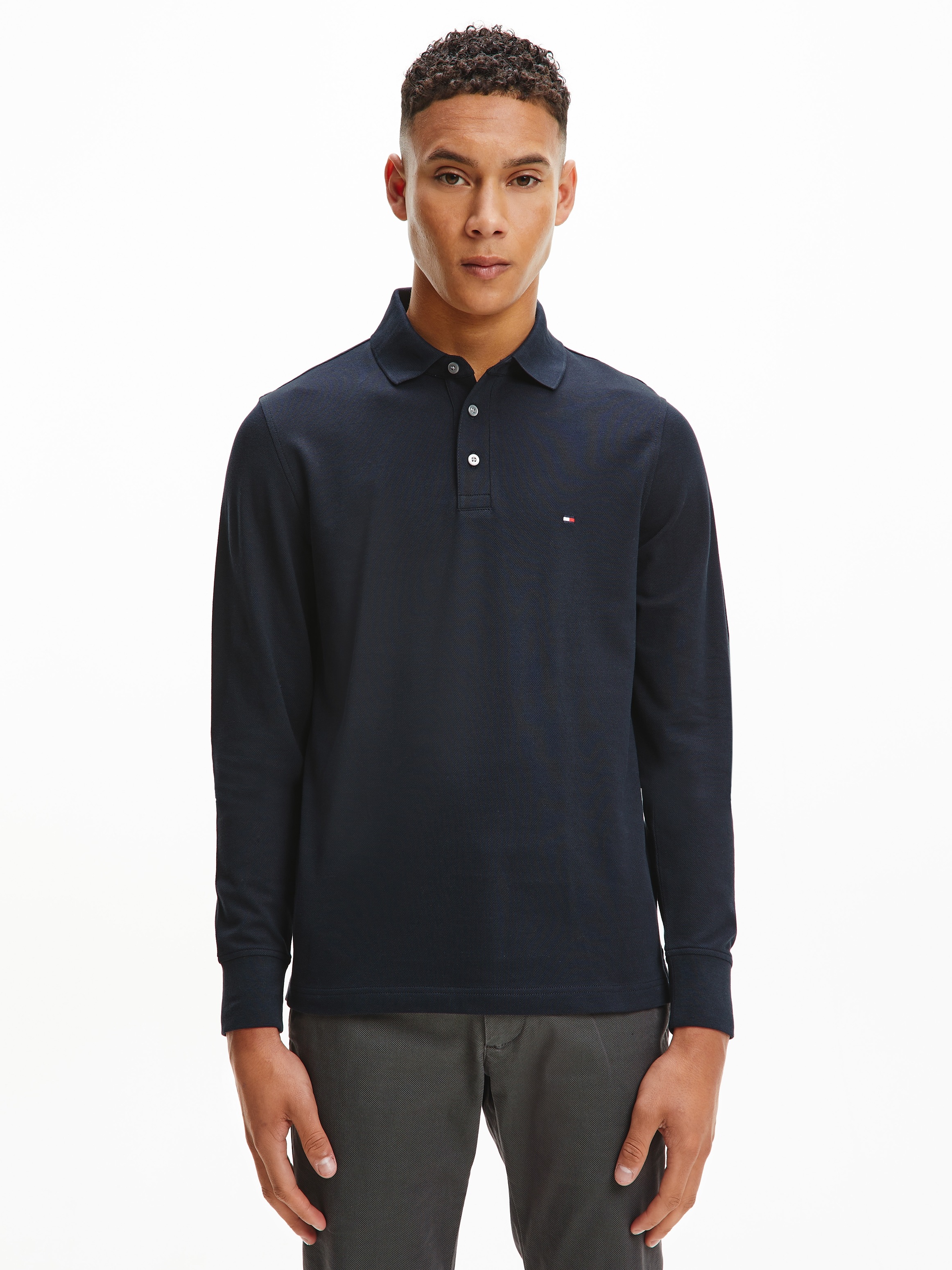 Tommy Hilfiger Langarm-Poloshirt »1985 SLIM LS POLO«