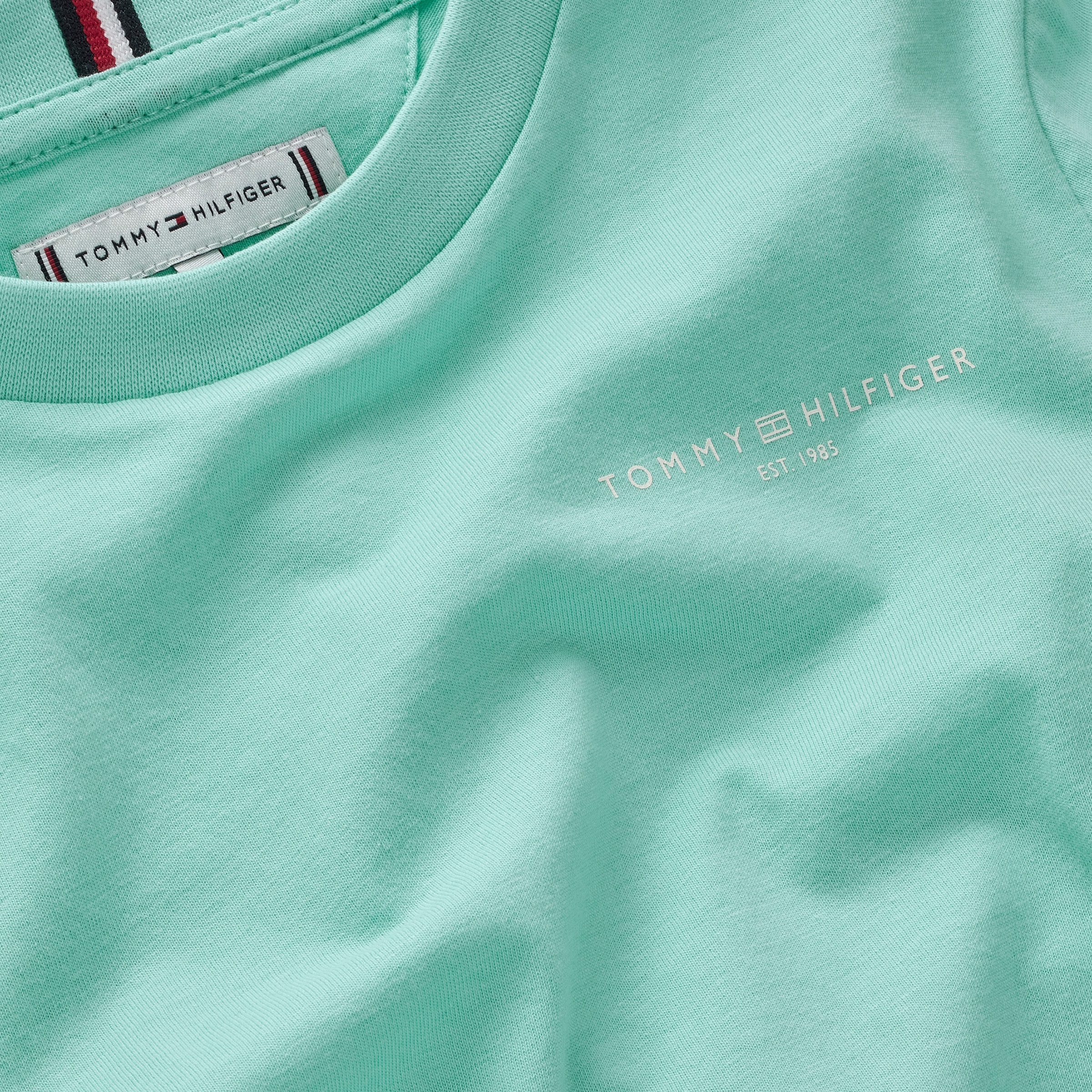 Tommy Hilfiger T-Shirt »MINI CORP T-SHIRT« in Unifarbe