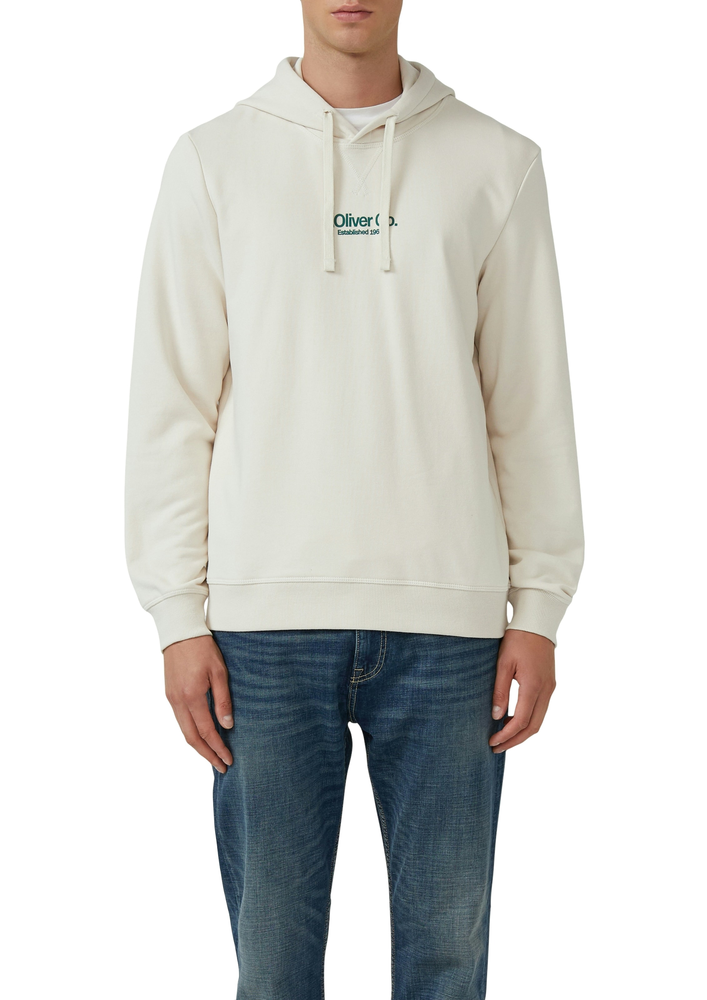 s.Oliver Hoodie , mit Logo Schriftzug
