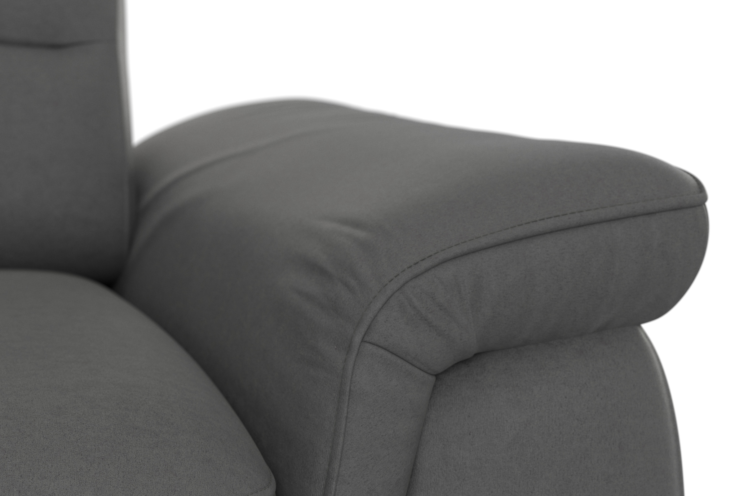 sit&more Ecksofa »Sinatra L-Form« mit Recamiere, optional mit Kopfteilverstellung und Armteilfunktion