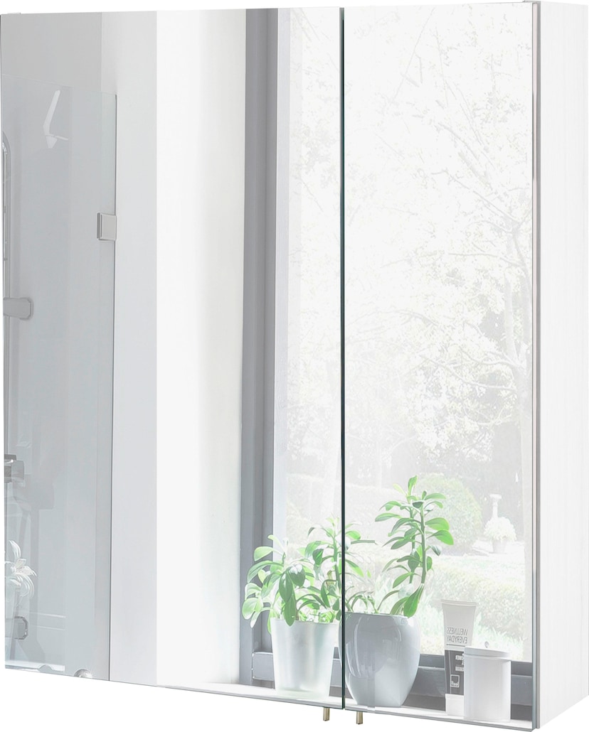 HELD MÖBEL Spiegelschrank »Siena«, Breite 60 cm, mit sparsamer  LED-Beleuchtung online kaufen | mit 3 Jahren XXL Garantie