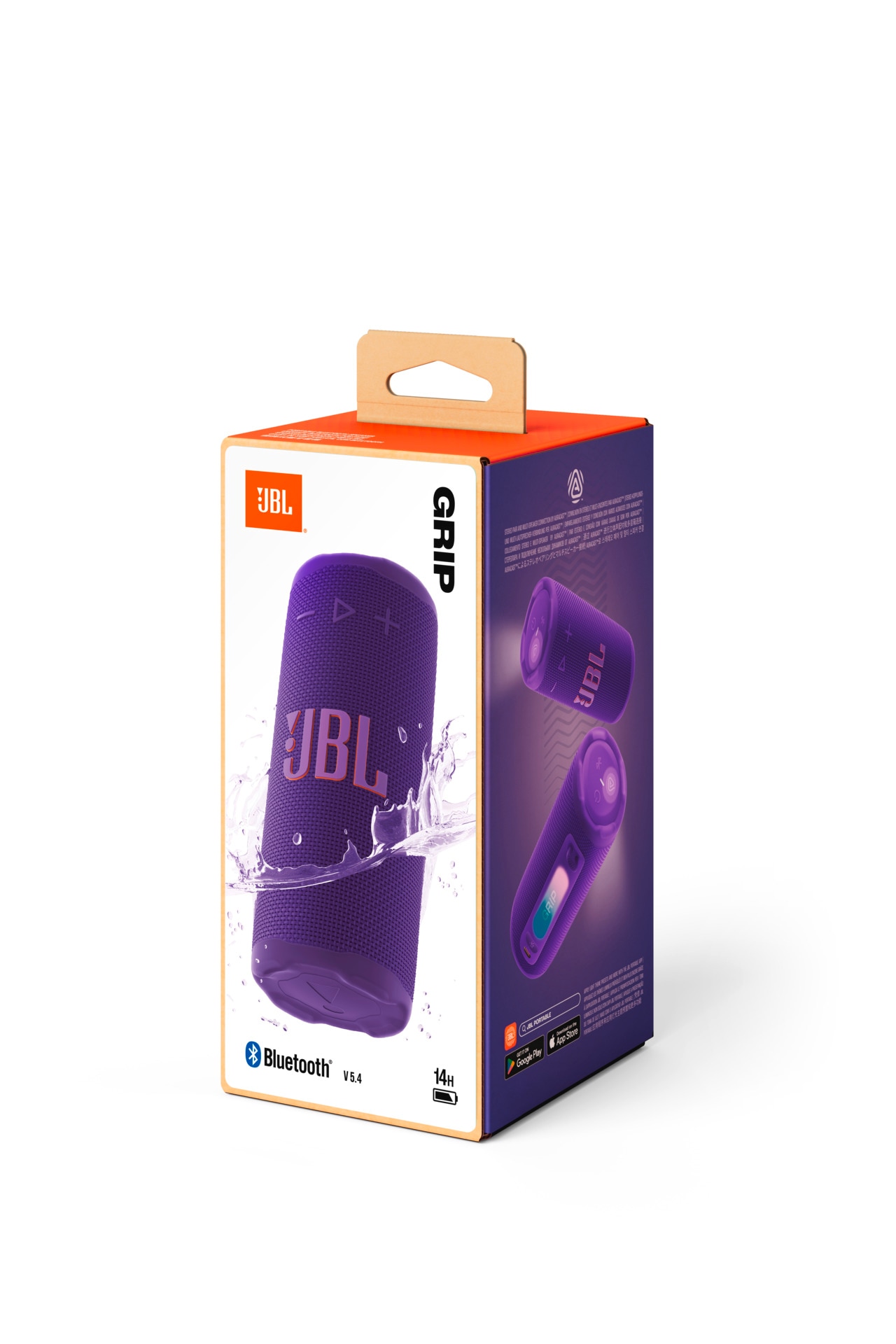 JBL Bluetooth-Lautsprecher »GRIP« (A2DP Bluetooth | AVRCP Bluetooth | Bluetooth 16 W) Kompakter Bluetooth-Speaker, starker JBL Pro Sound und Ambient Light