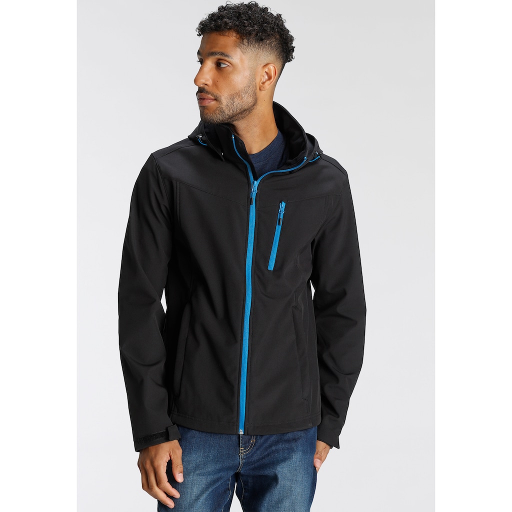 Icepeak Softshelljacke »VOLIN«, mit Kapuze