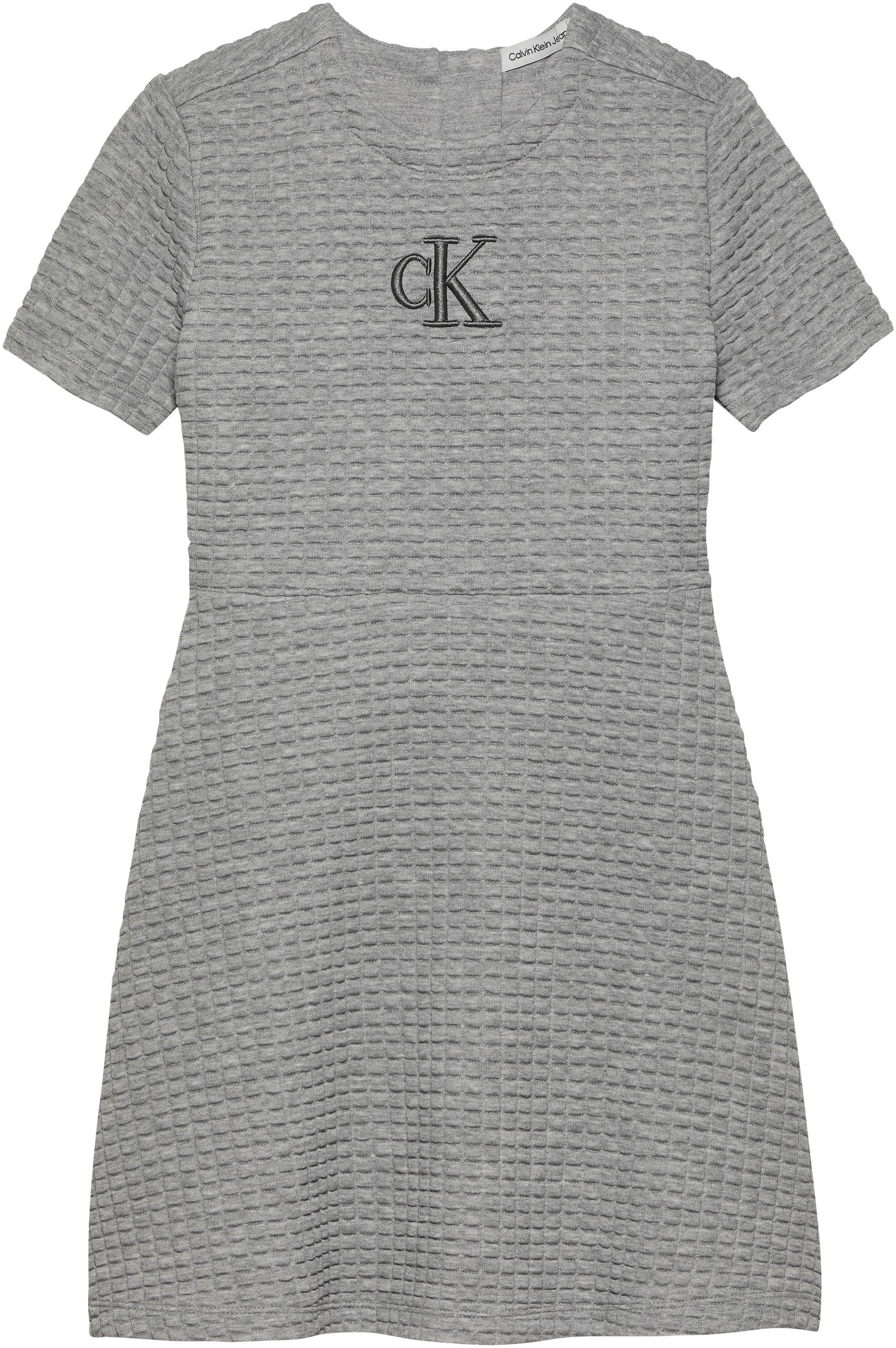 Calvin Klein Jeans Jerseykleid »JACQUARD QUILTED SS DRESS«, für Kinder bis 16 Jahre