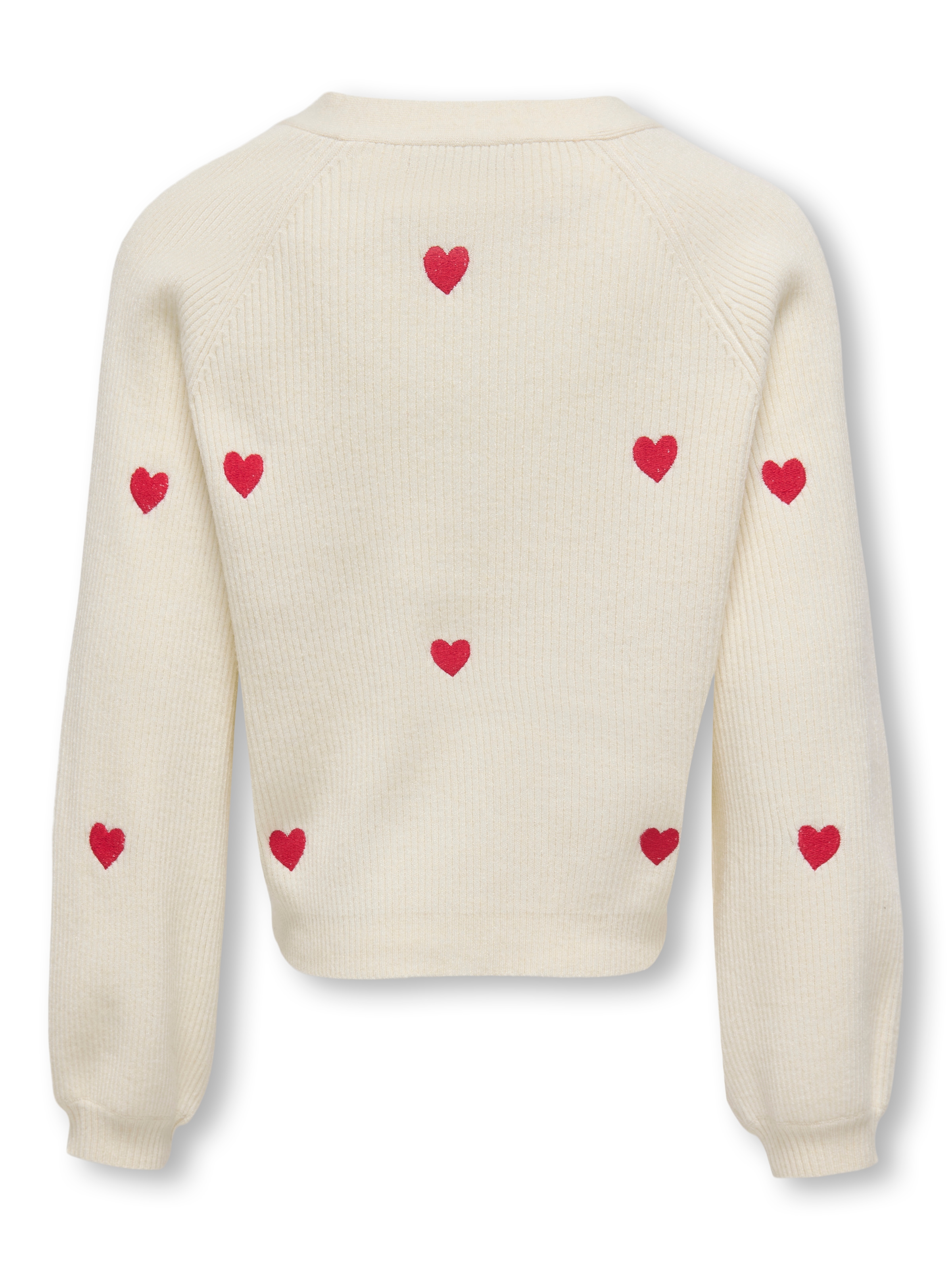 KIDS ONLY Strickjacke »KOGDANA LIFE LS HEART VNECK CARDIGAN KNT« 1 Stk.