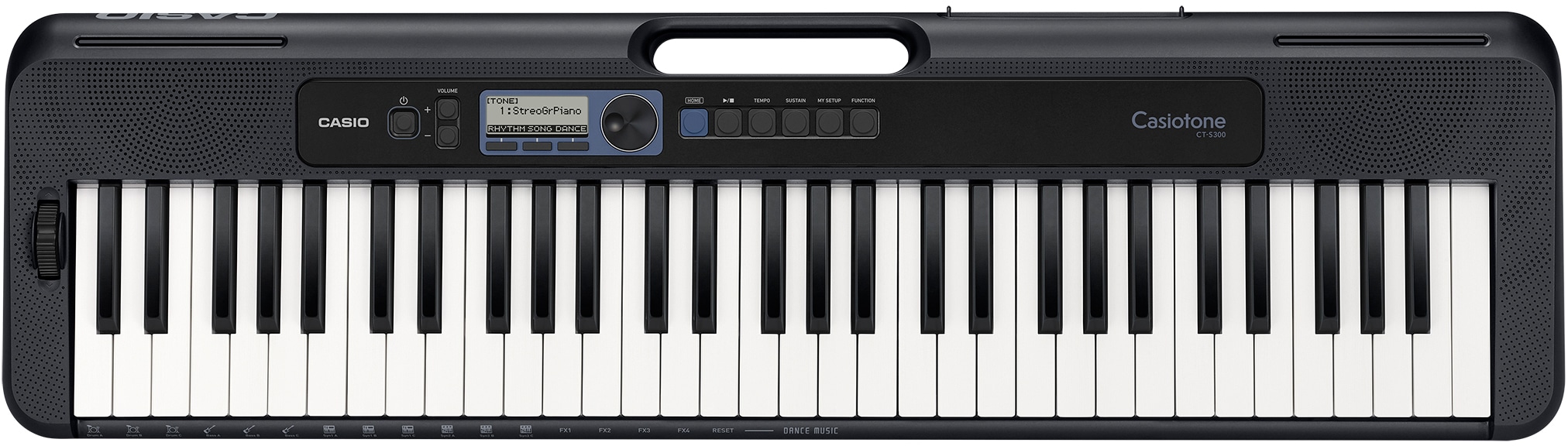 CASIO Home-Keyboard »CT-S300«, (Set, 2 St.), inkl. Keyboardstativ