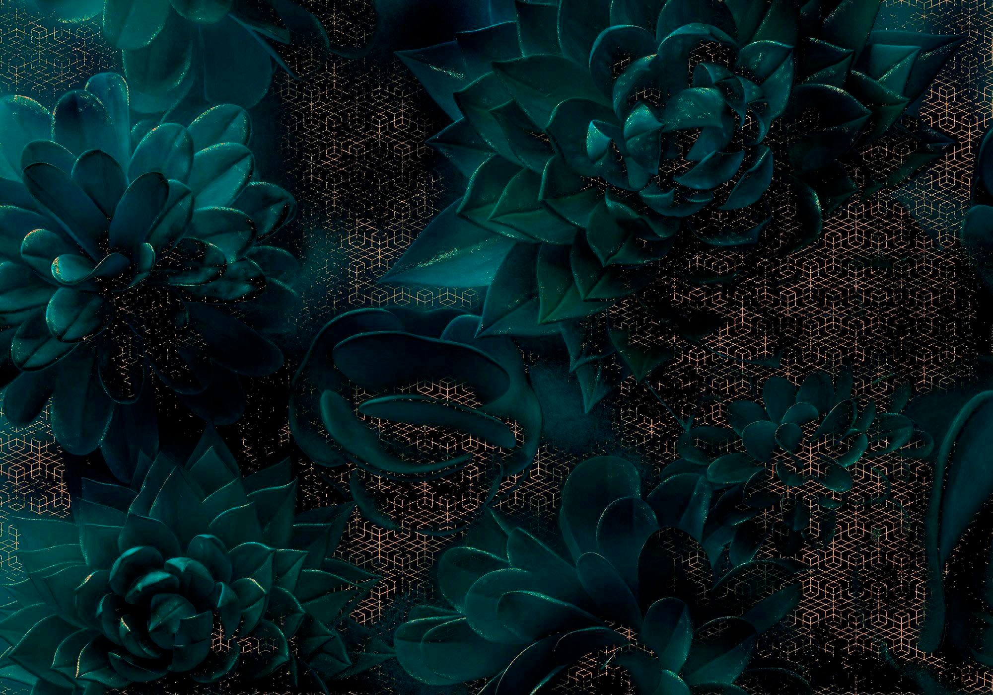 Komar Vliestapete "Digitaldruck Vlies - Ombres - Größe 400 x 280 cm" bedruckt glatt Wohnzimmer, Schlafzimmer