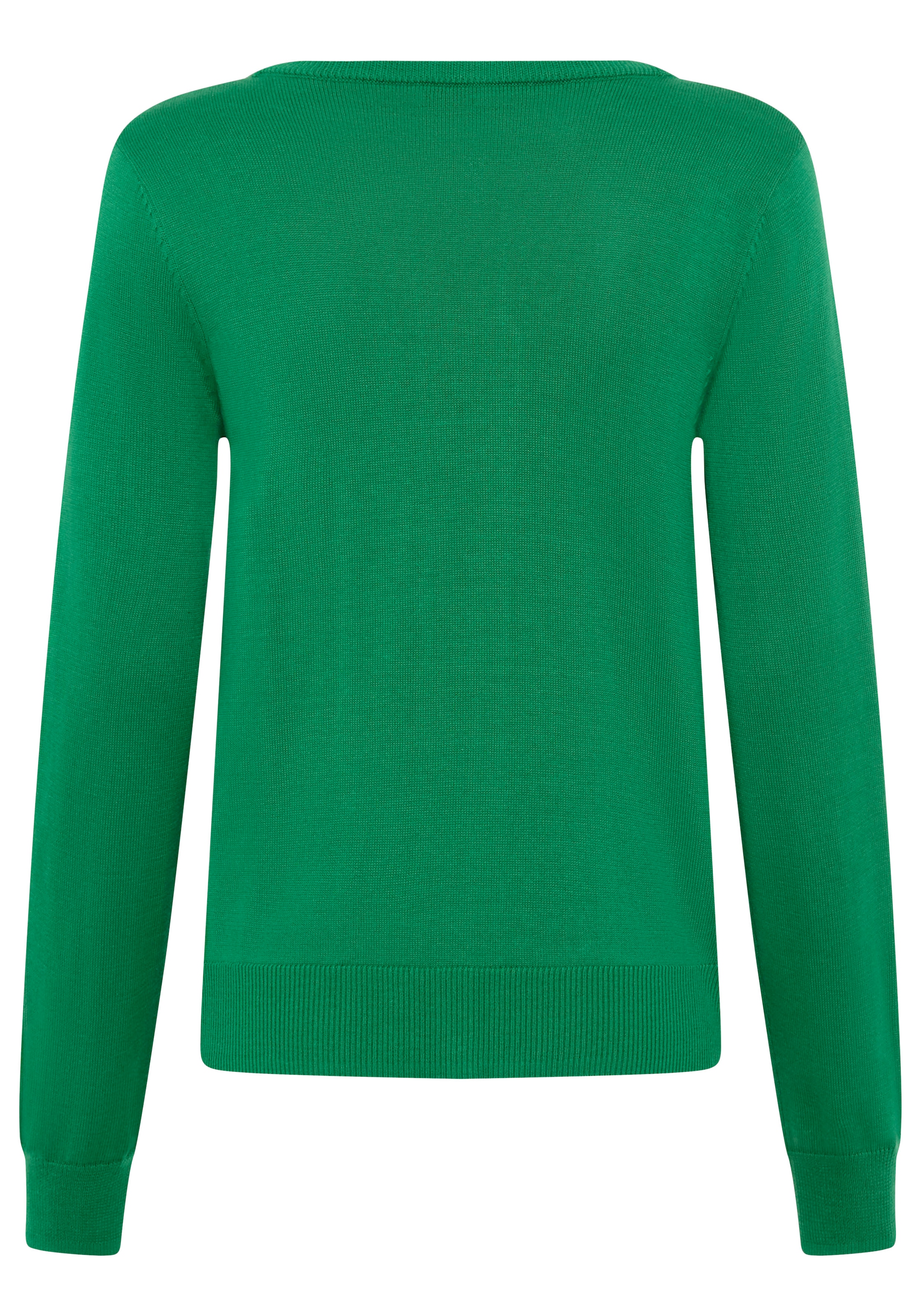 Flashlights Strickjacke mit V-Ausschnitt und Knopfleiste