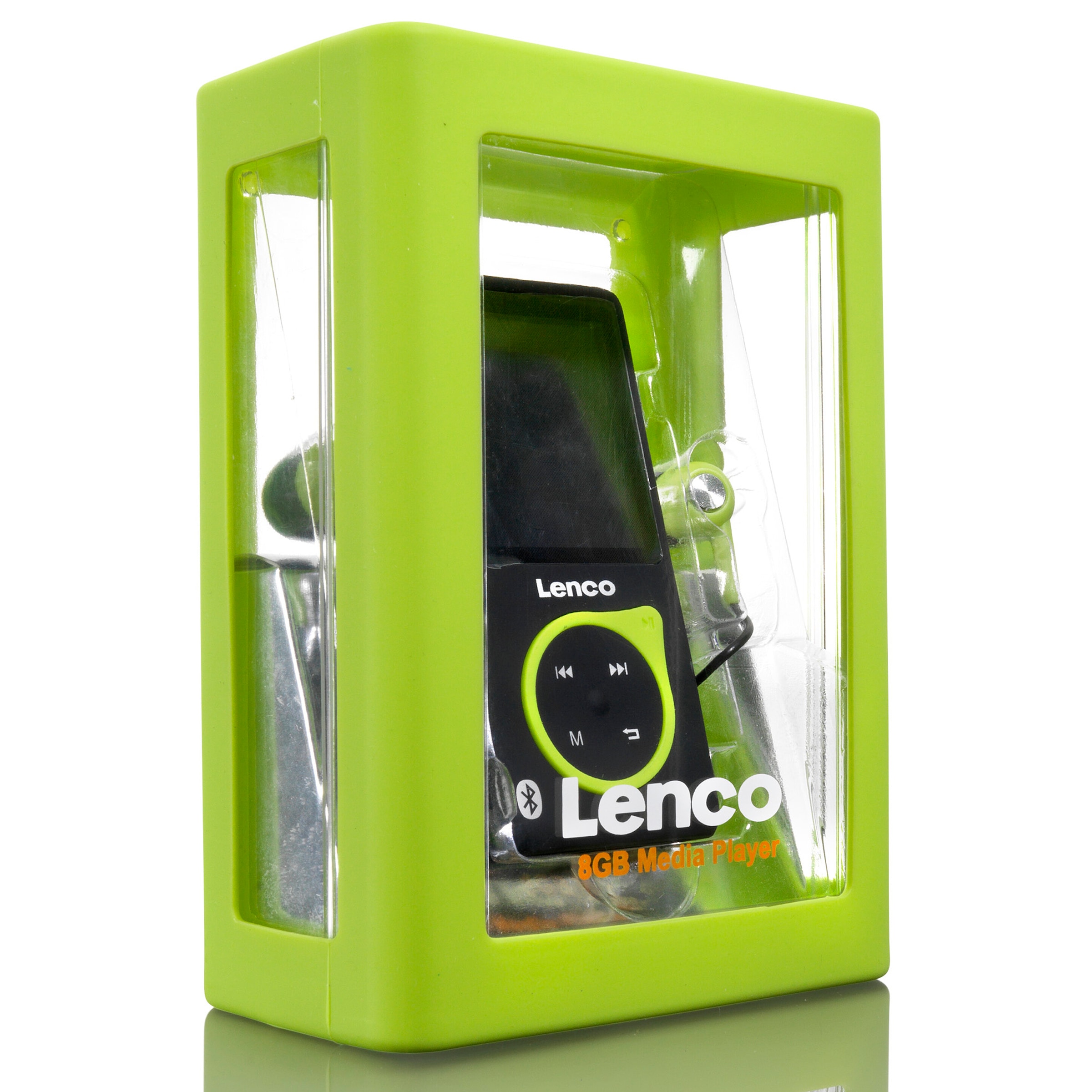 Lenco MP3-Player »Xemio-768 bei 8GB-Speicherkarte, lime«, Bluetooth