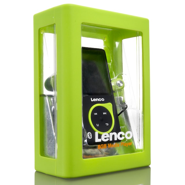 Lenco MP3-Player »Xemio-768 lime«, 8GB-Speicherkarte, Bluetooth bei