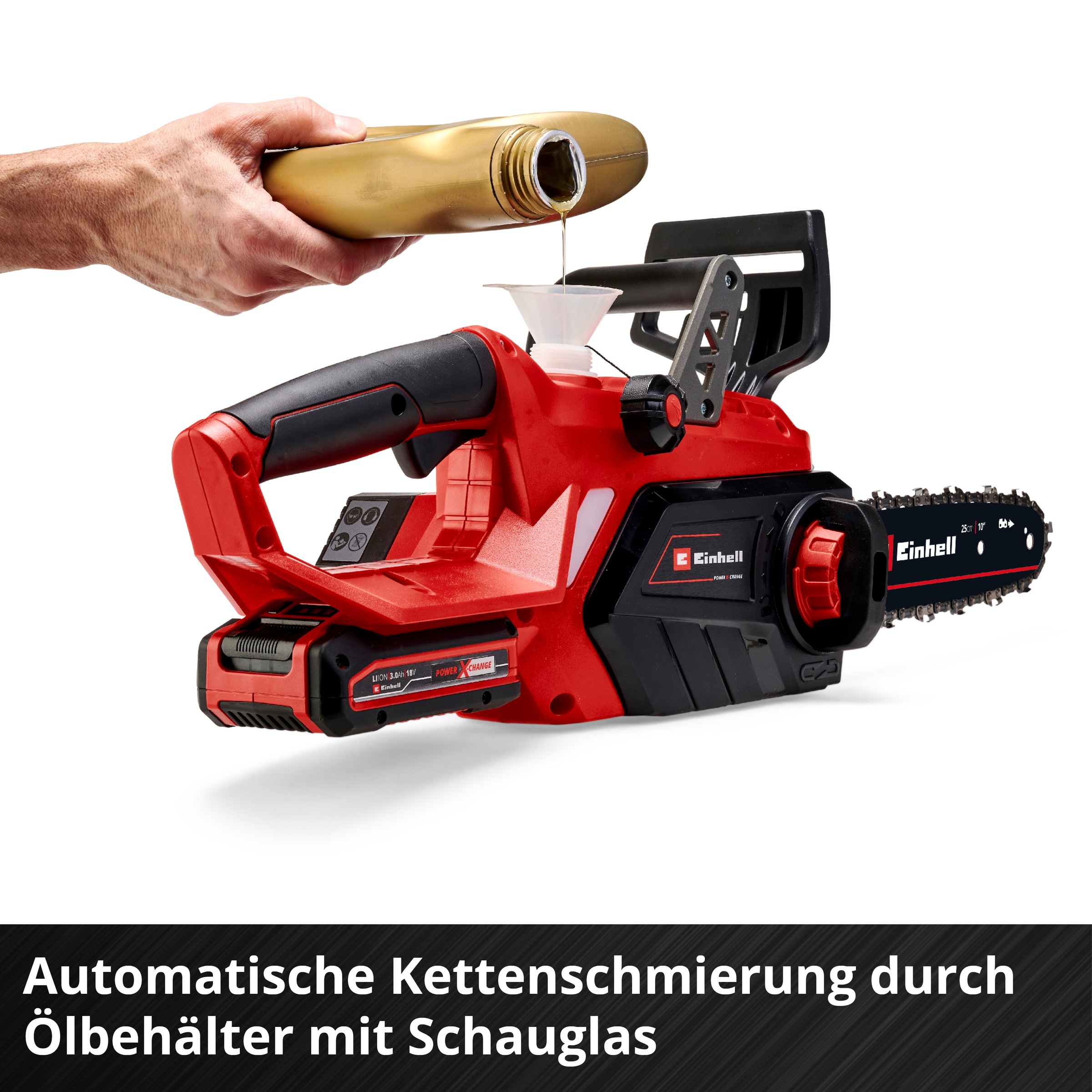 Einhell Akku-Kettensäge »GE-LC 18/25 Li-Solo« ohne Akku und Ladegerät