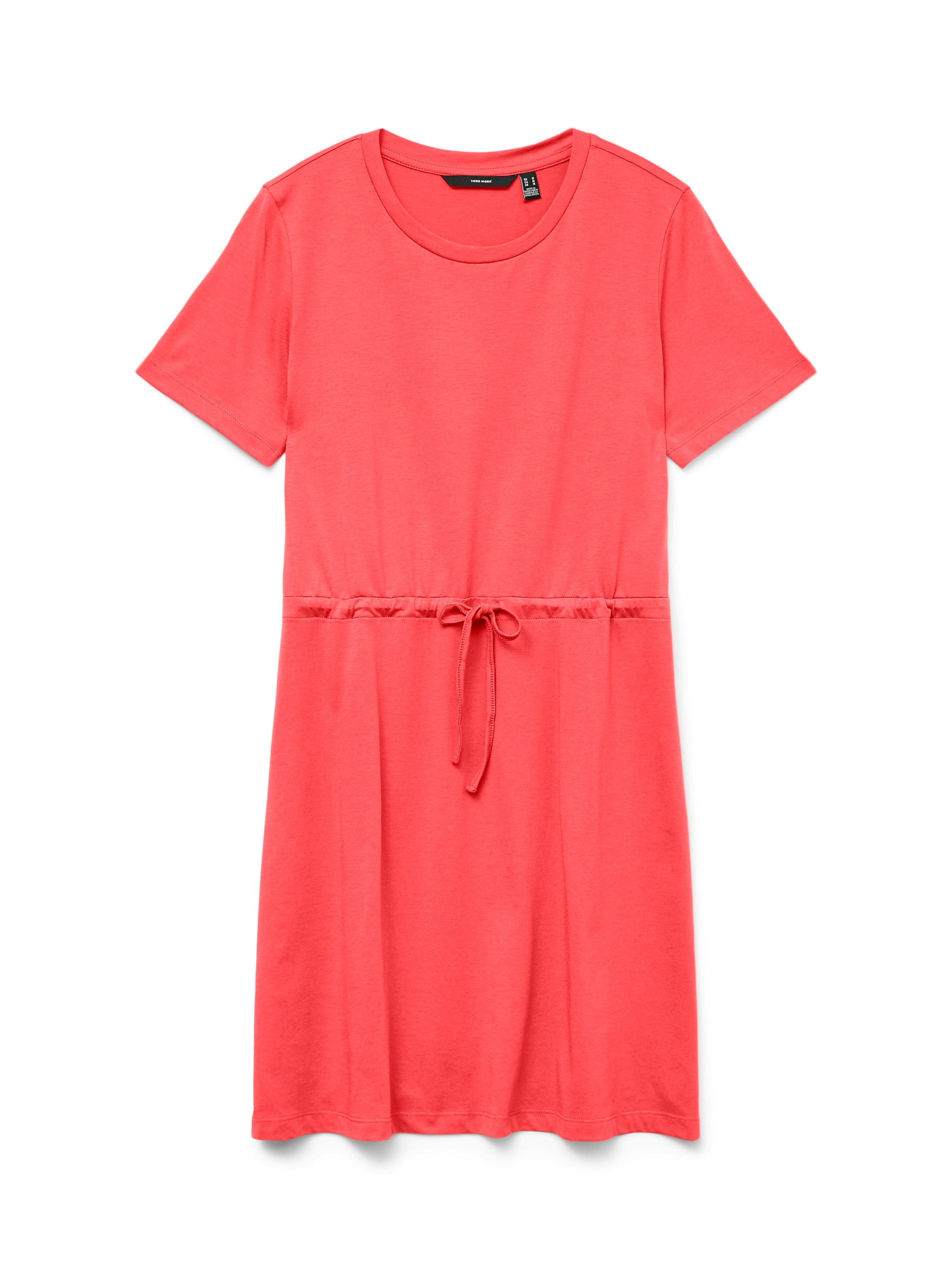 Vero Moda Shirtkleid »VMLUNA SS SHORT STRING DRESS JRS NOOS«, Sommerkleid