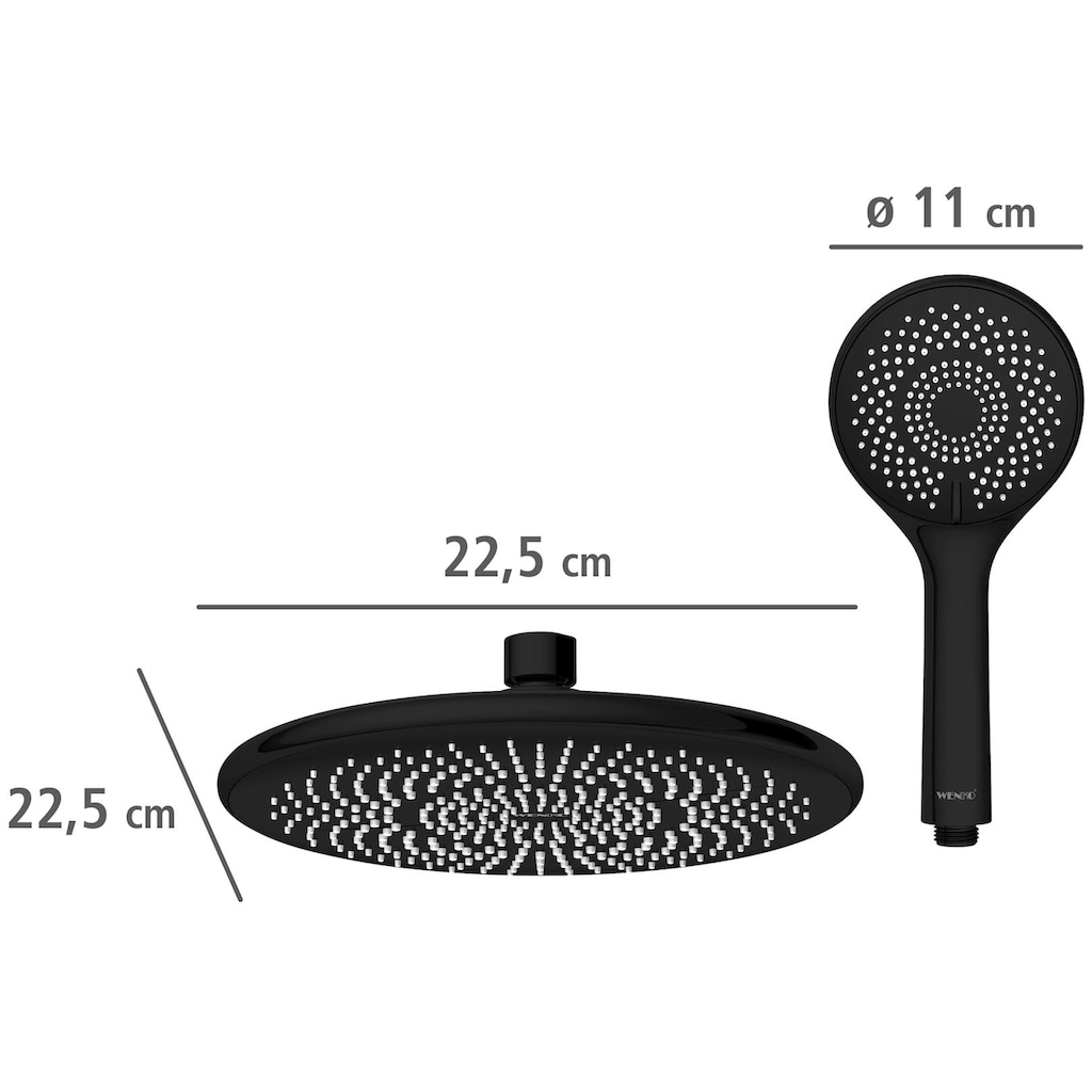 WENKO Duschsystem »Watersaving«