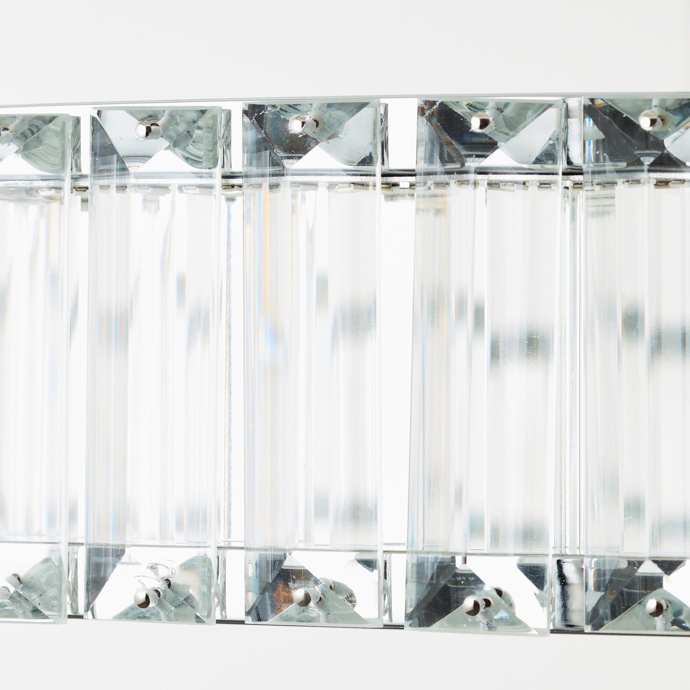 Brilliant LED Pendelleuchte »Queen«, Höhe 150cm, Ø 80cm, 6000lm, kürzbar, Aluminium/Kunststoff, chromfarben