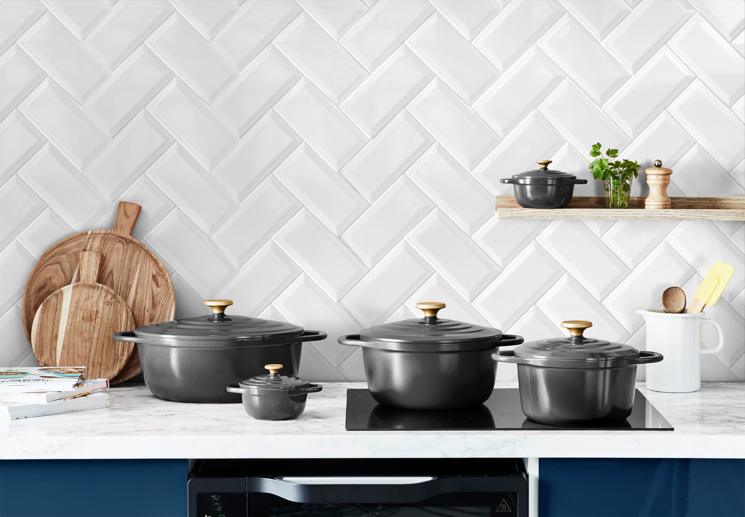 Tefal Kochtopf »Air« 2 Stk. tlg. Aluminiumguss