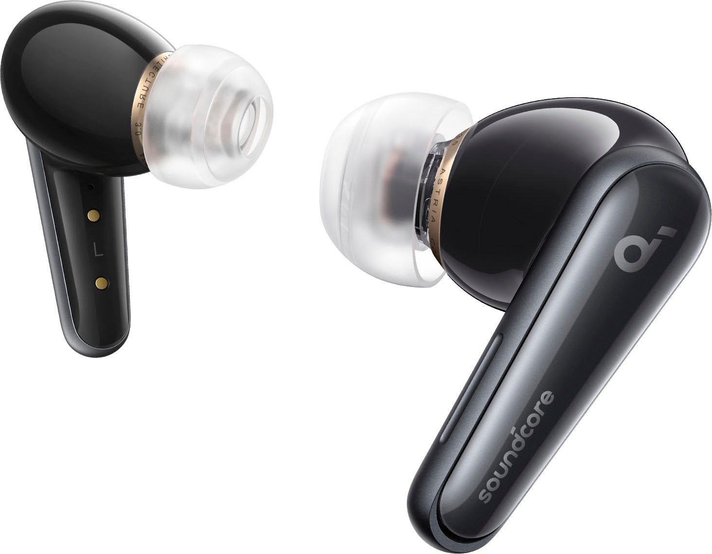 Anker In-Ear-Kopfhörer »Soundcore Liberty 4«, (ANC)-Freisprechfunktion mit Bluetooth, Cancelling bei Siri -Hi-Res-Multi-Point-Verbindung-Transparenzmodus-kompatibel Active Noise