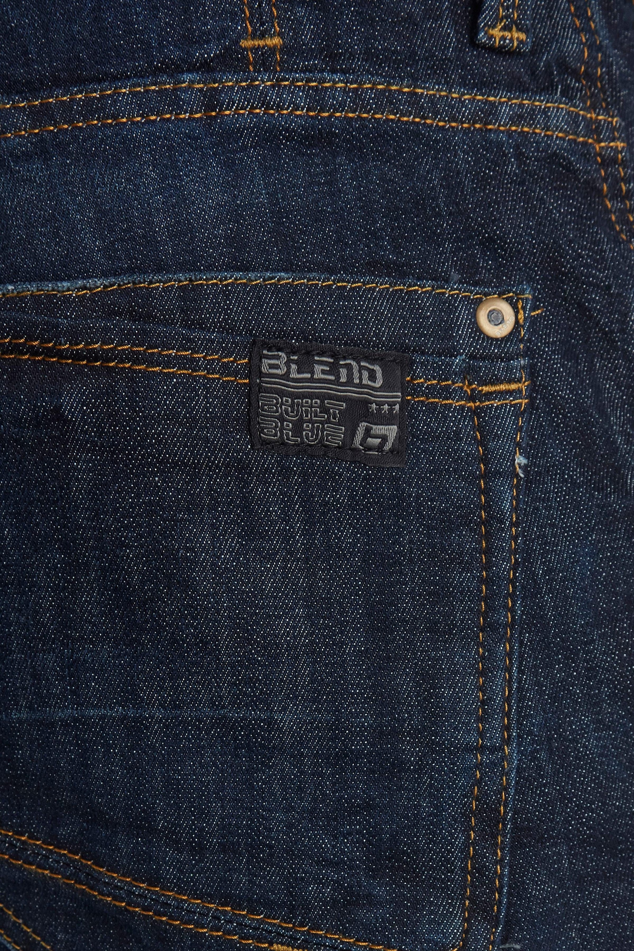 Blend Regular-fit-Jeans »BL-Rock fit« Baumwollmischung mit Elasthan, Regular Fit, elastisches Denim