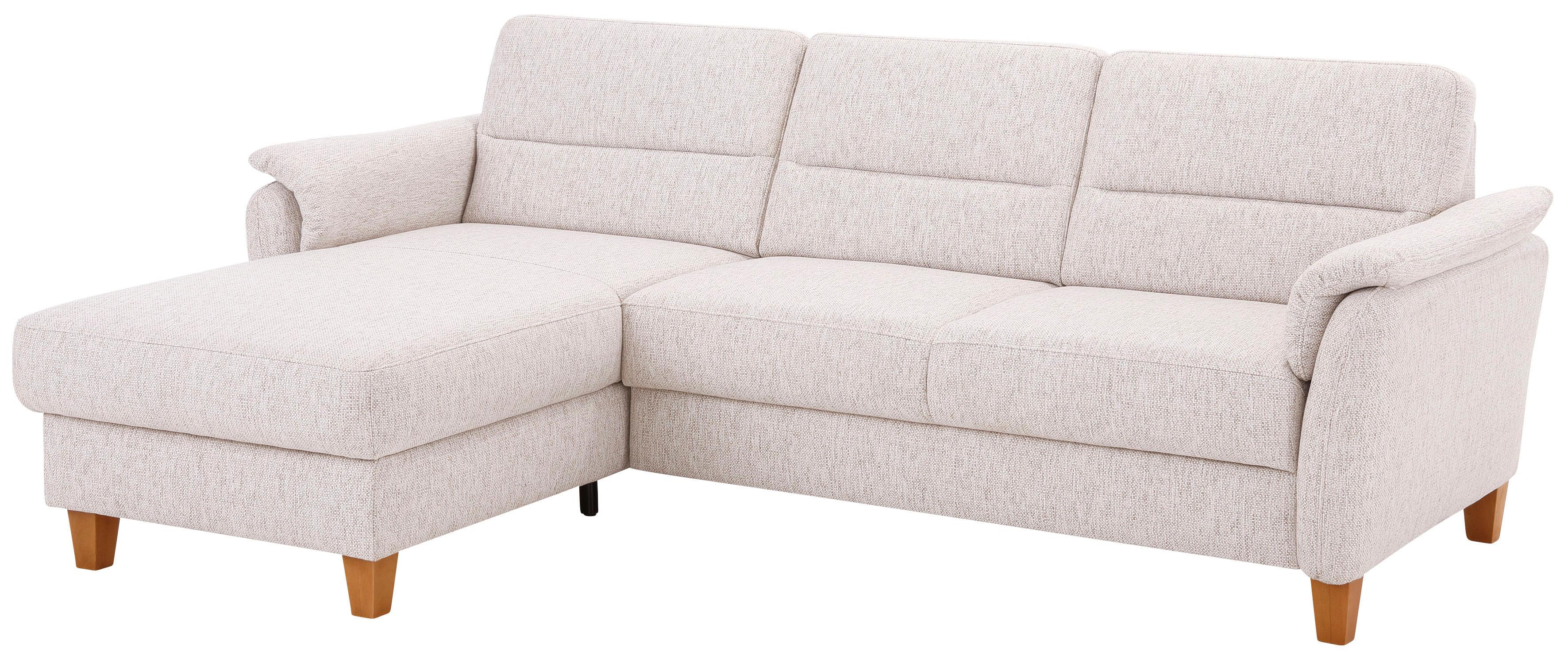 Home affaire Ecksofa "Palmera L-Form, B: 244 cm - OTTO. Verlässliche Qualität." optional Schlaffunktion & Bettkasten, Federkern